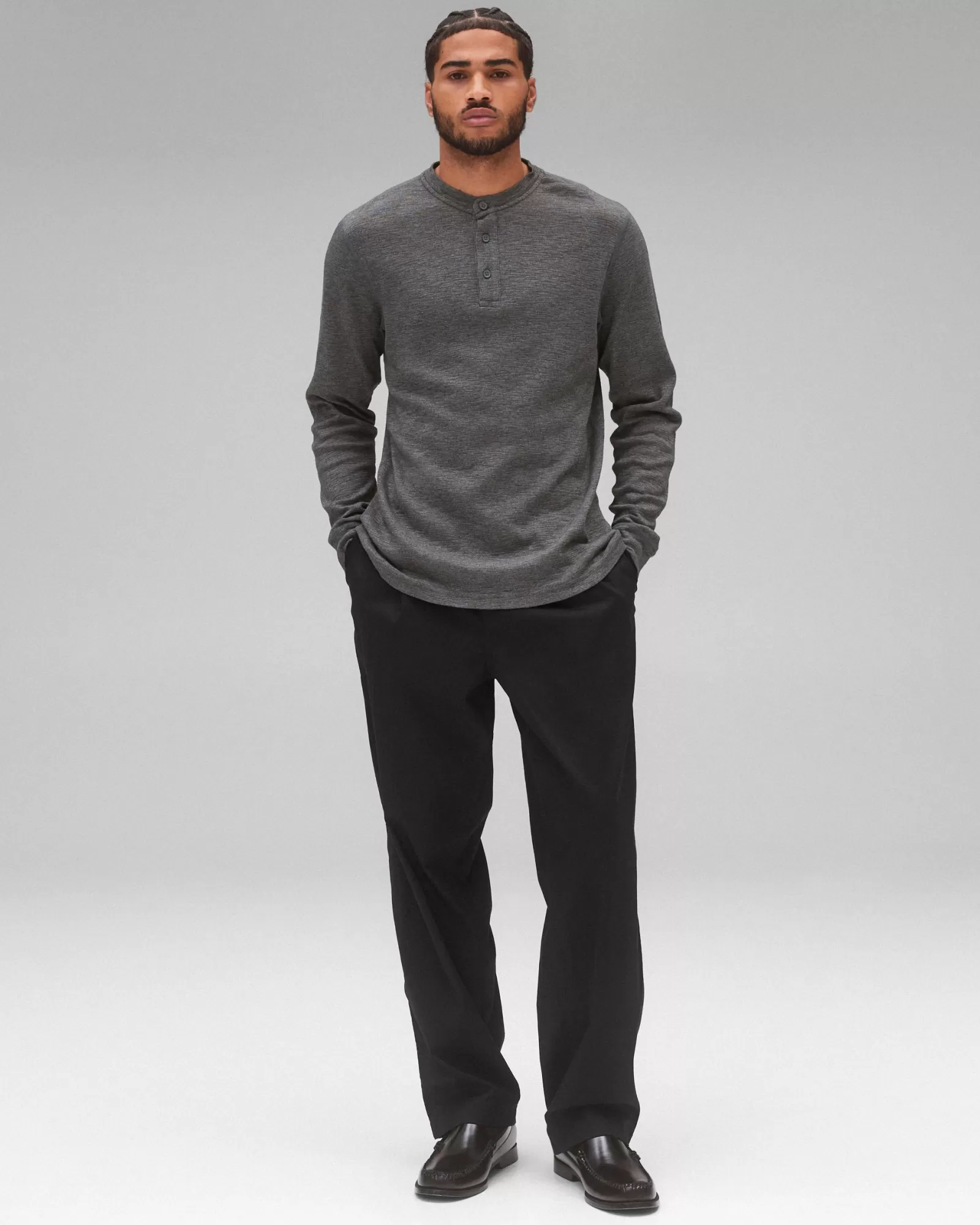 Reigning Champ 1x1 Slub Henley