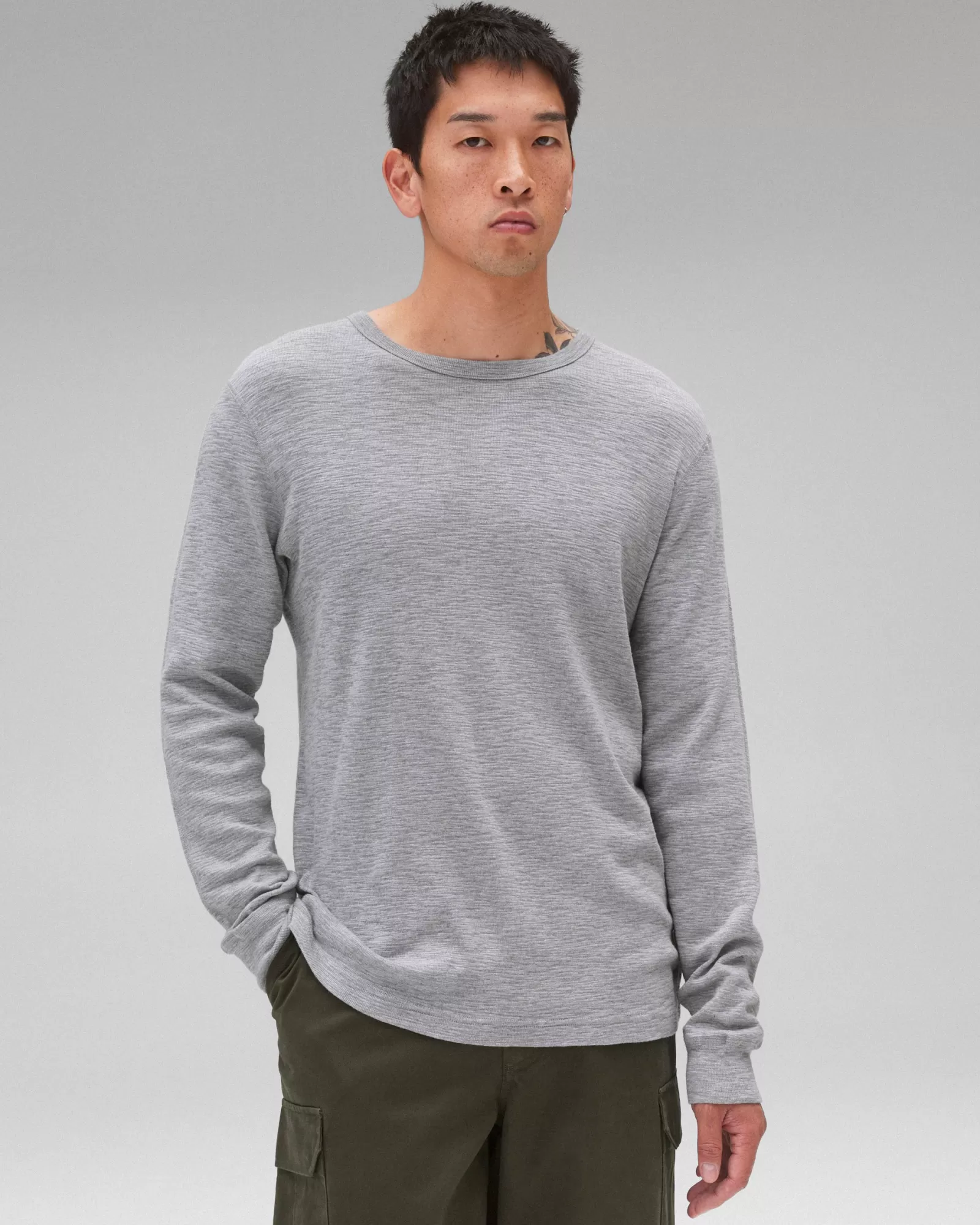 Reigning Champ 1x1 Slub Long Sleeve