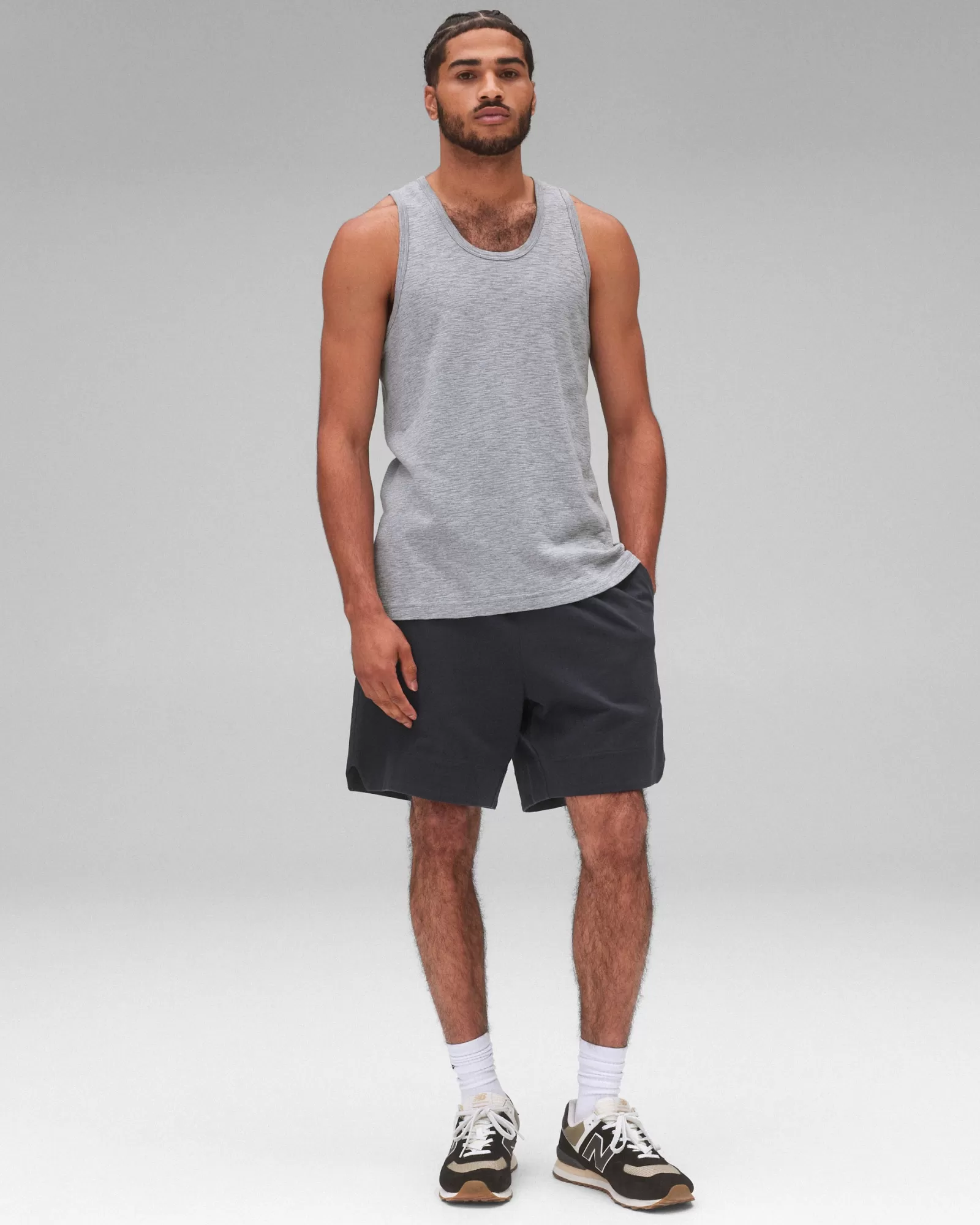 Reigning Champ 1X1 Slub Tank Top