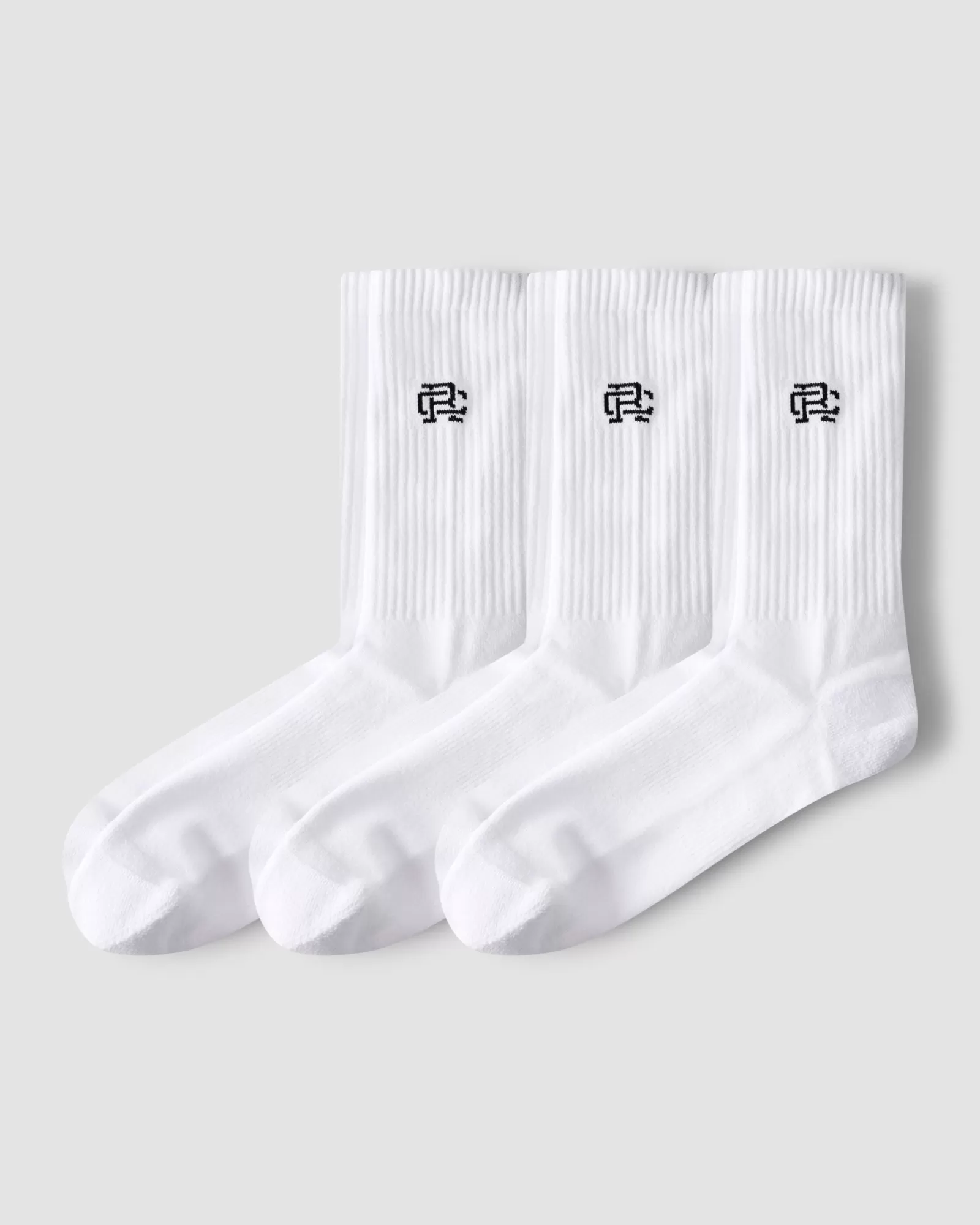 Reigning Champ 3-Pack Classic Crew Sock