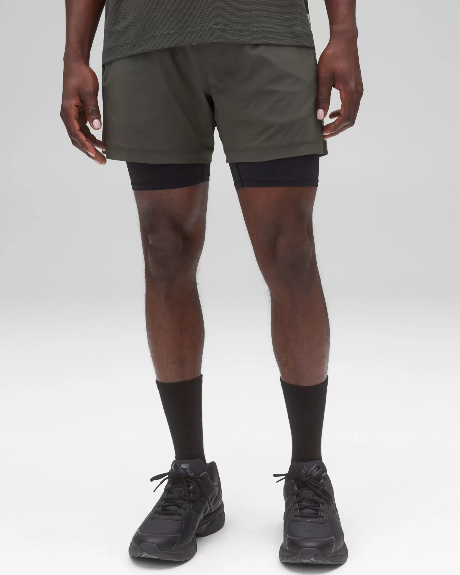 Reigning Champ 4-Way Stretch Nylon Combo Training Short 5"