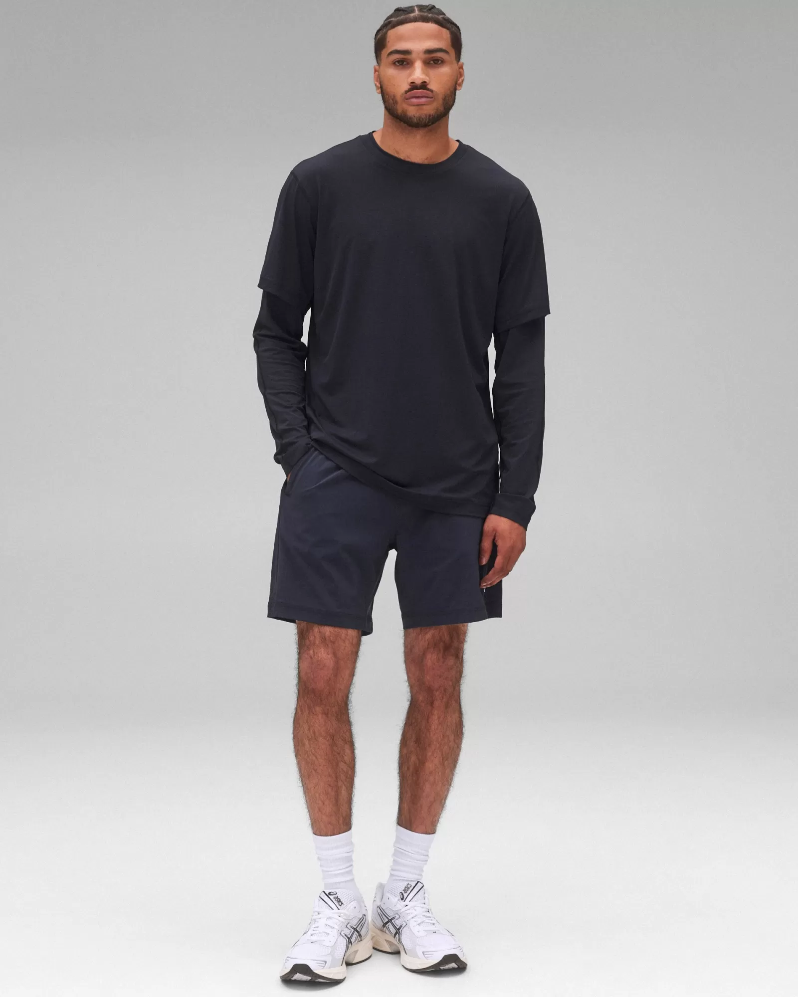 Reigning Champ 4-Way Stretch Nylon Training Short 7"