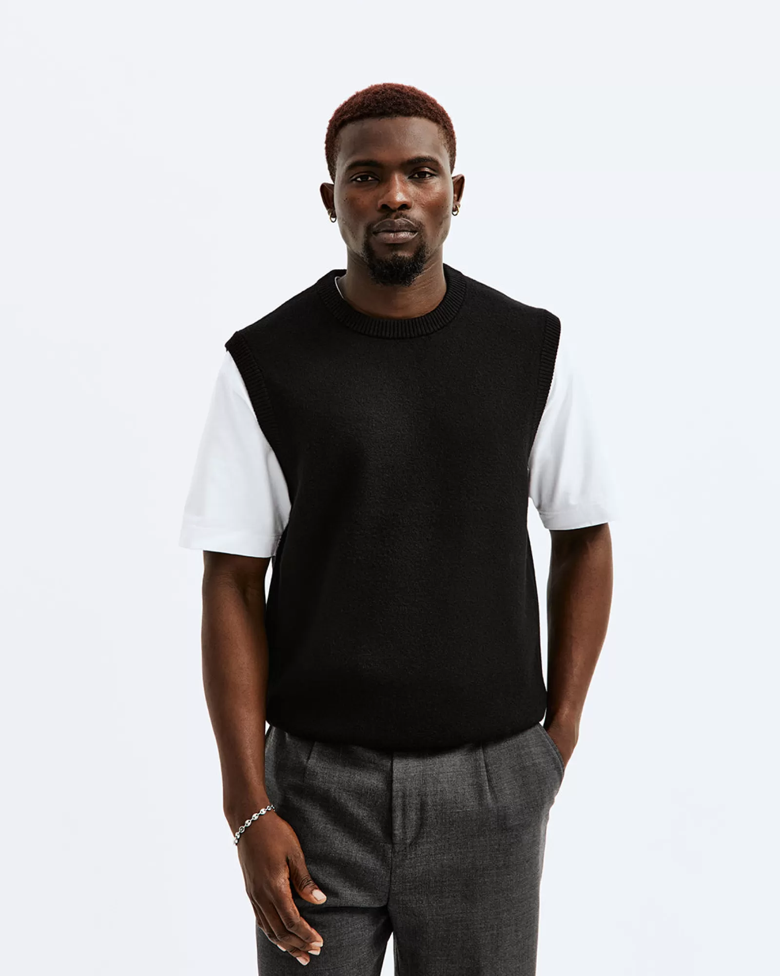 Reigning Champ Boiled Wool Bobby Vest