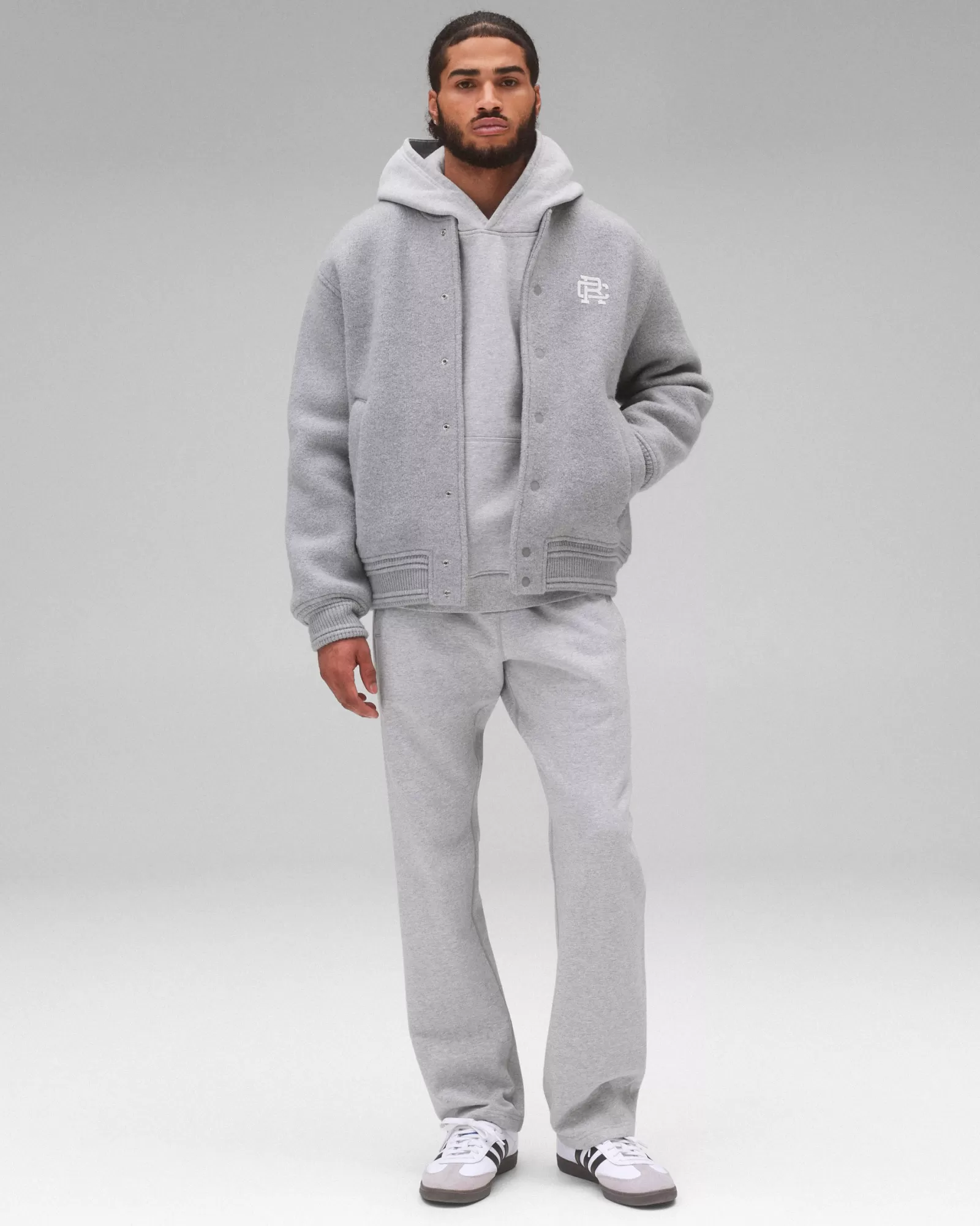 Reigning Champ Brushed Fleece Straight Leg Sweatpant