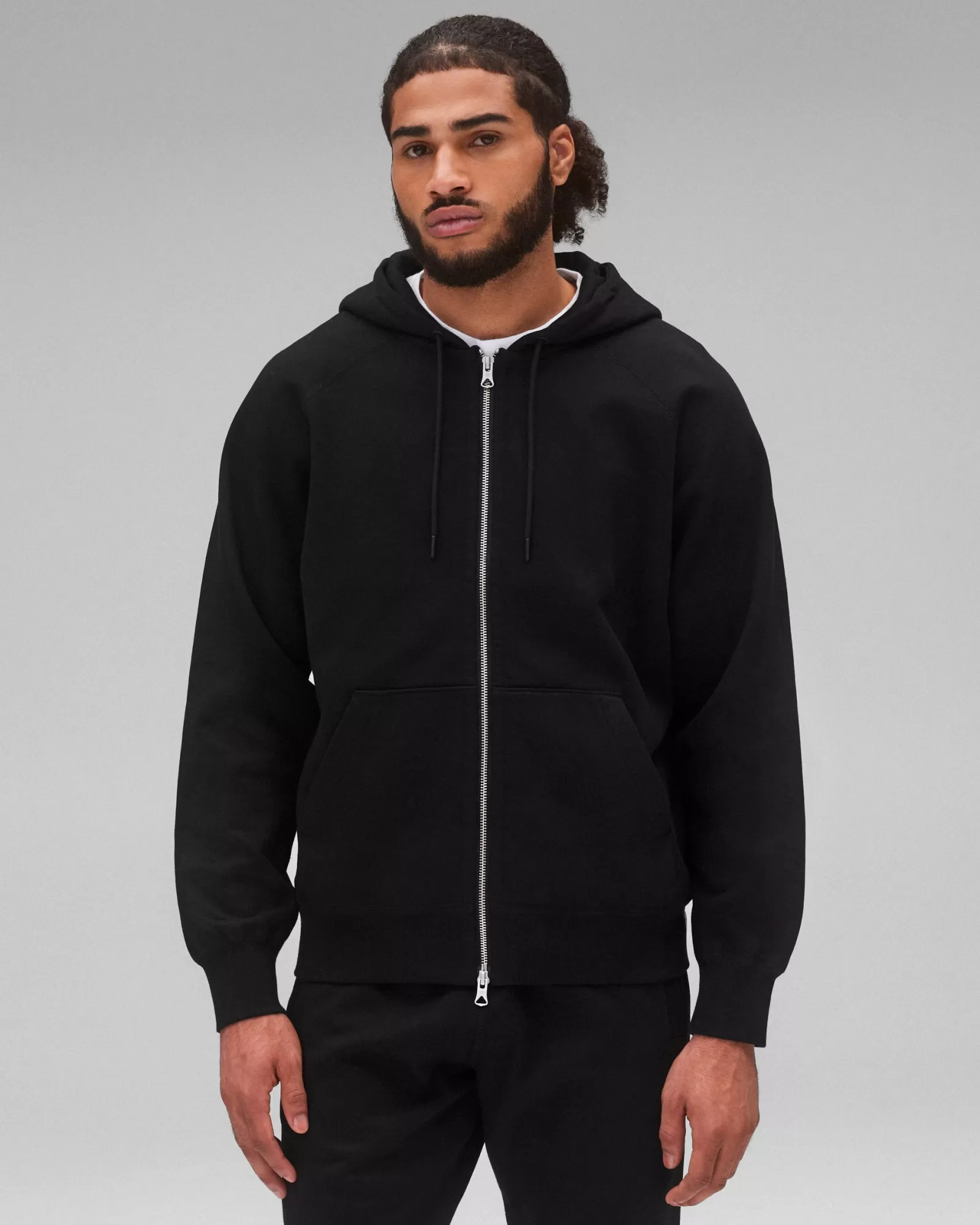 Reigning Champ Brushed Fleece Zip Hoodie