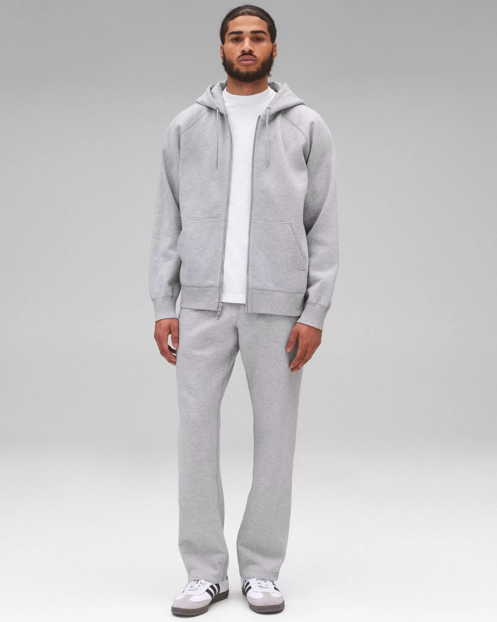 Reigning Champ Brushed Fleece Zip Hoodie