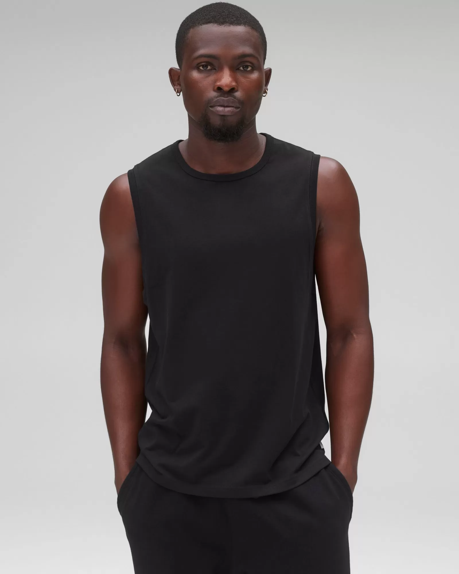 Reigning Champ Copper Jersey Sleeveless Shirt