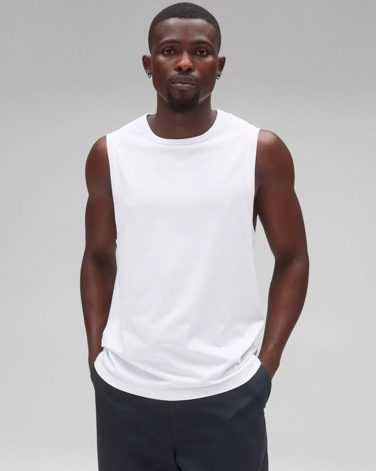 Reigning Champ Copper Jersey Sleeveless Shirt