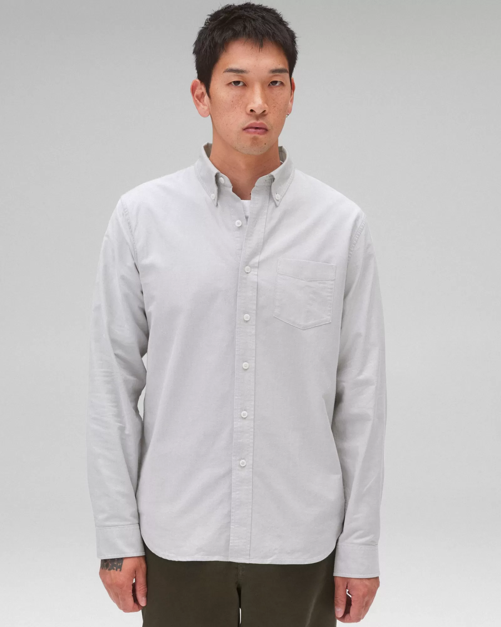 Reigning Champ Cotton Oxford Windsor Shirt