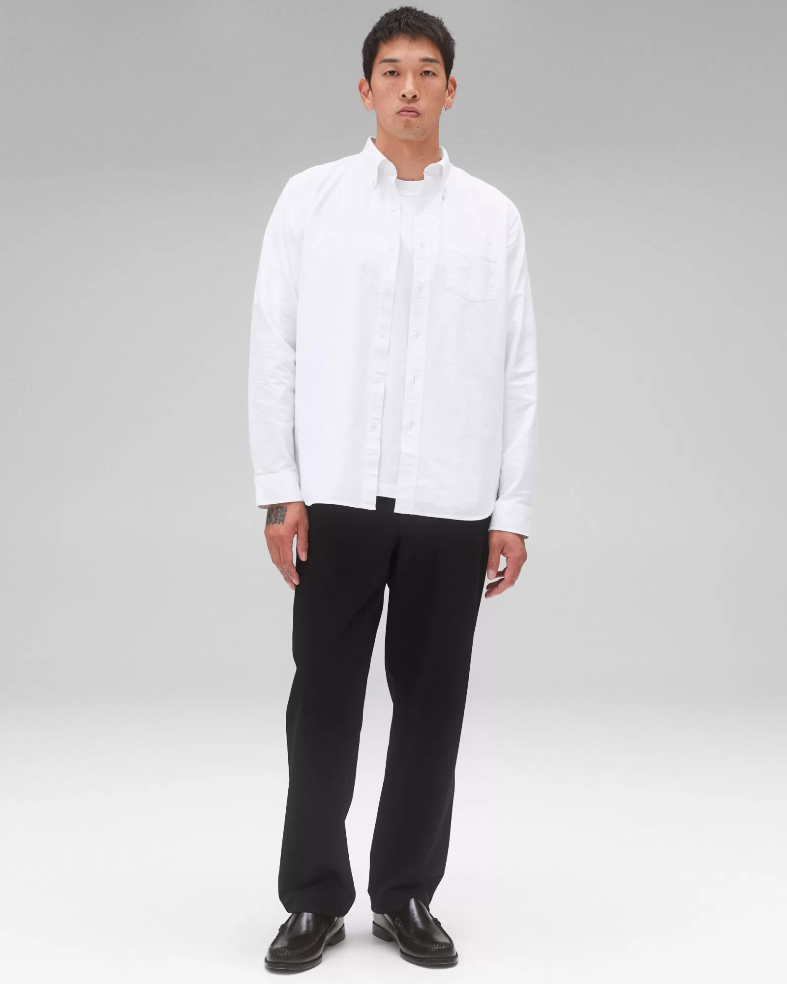 Reigning Champ Cotton Oxford Windsor Shirt