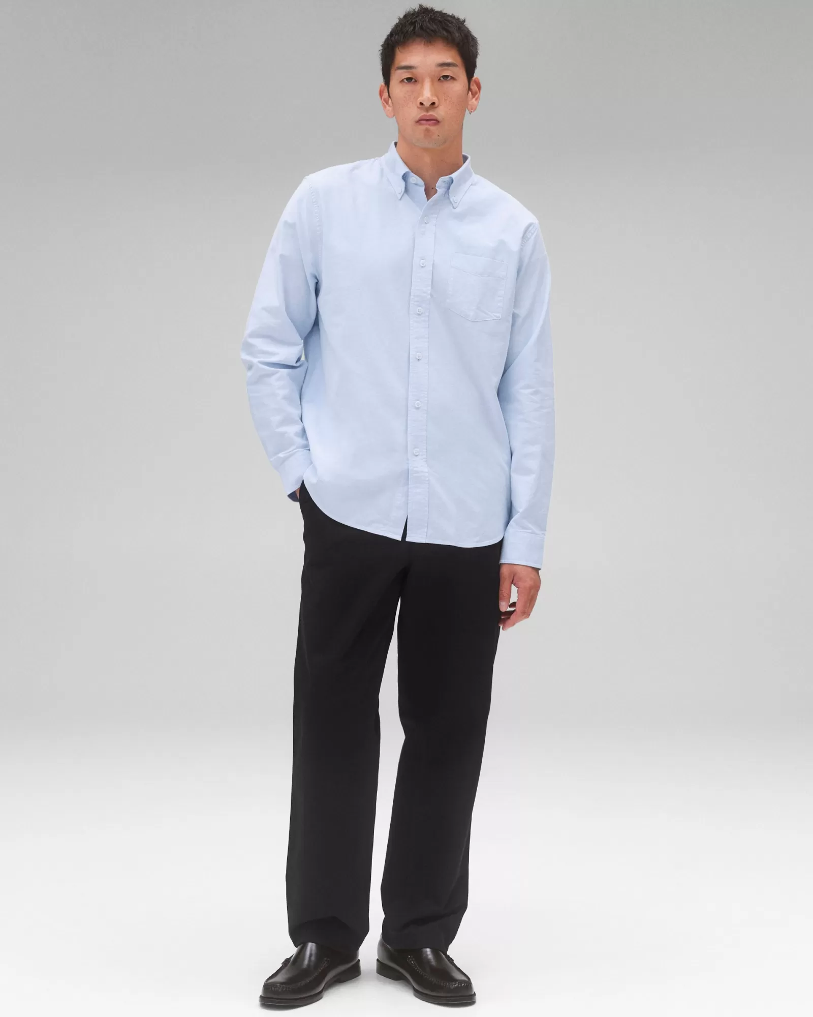 Reigning Champ Cotton Oxford Windsor Shirt