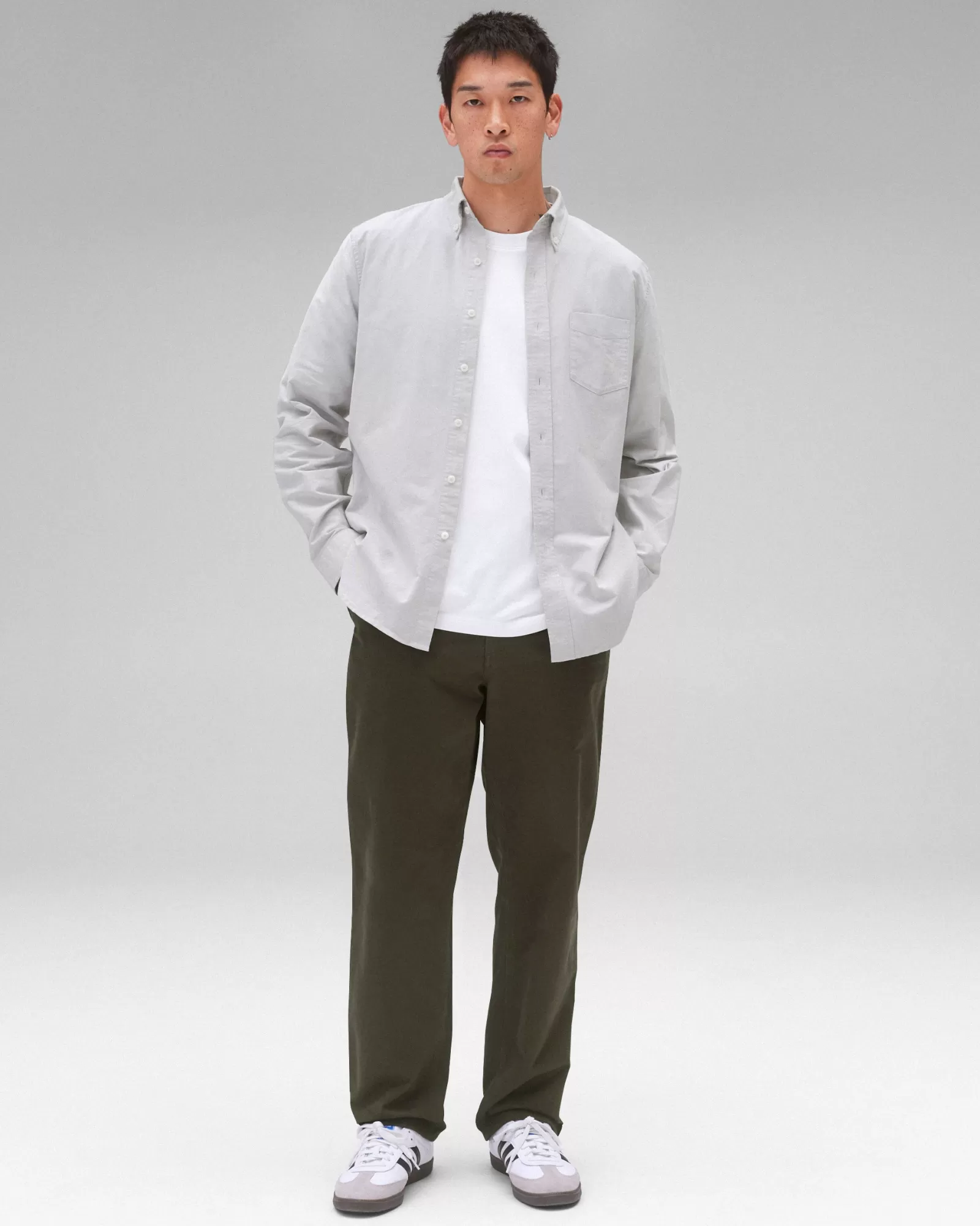 Reigning Champ Cotton Oxford Windsor Shirt