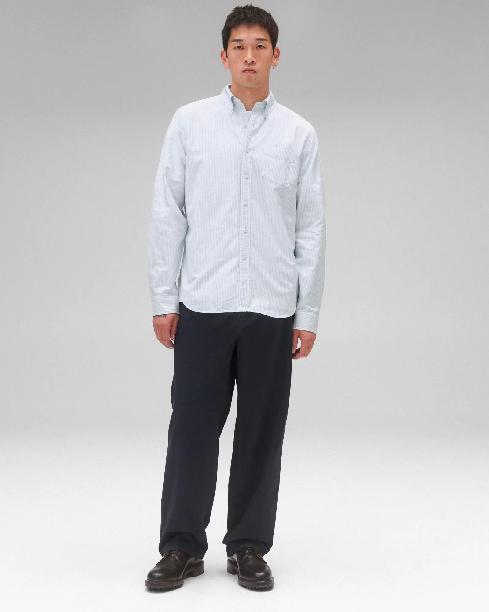 Reigning Champ Cotton Oxford Windsor Shirt