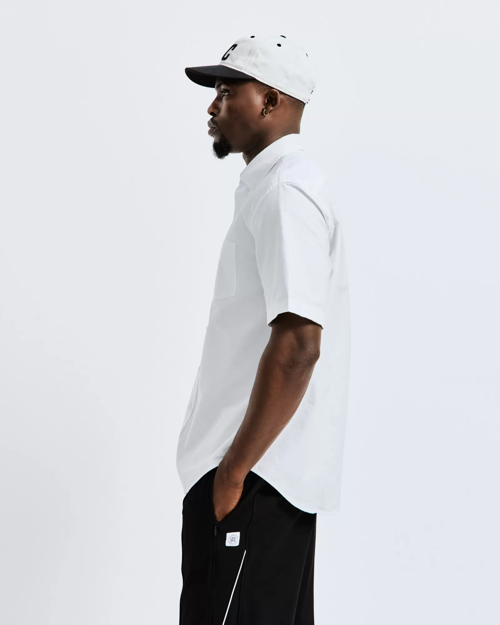 Reigning Champ Cotton Oxford Windsor SS Shirt