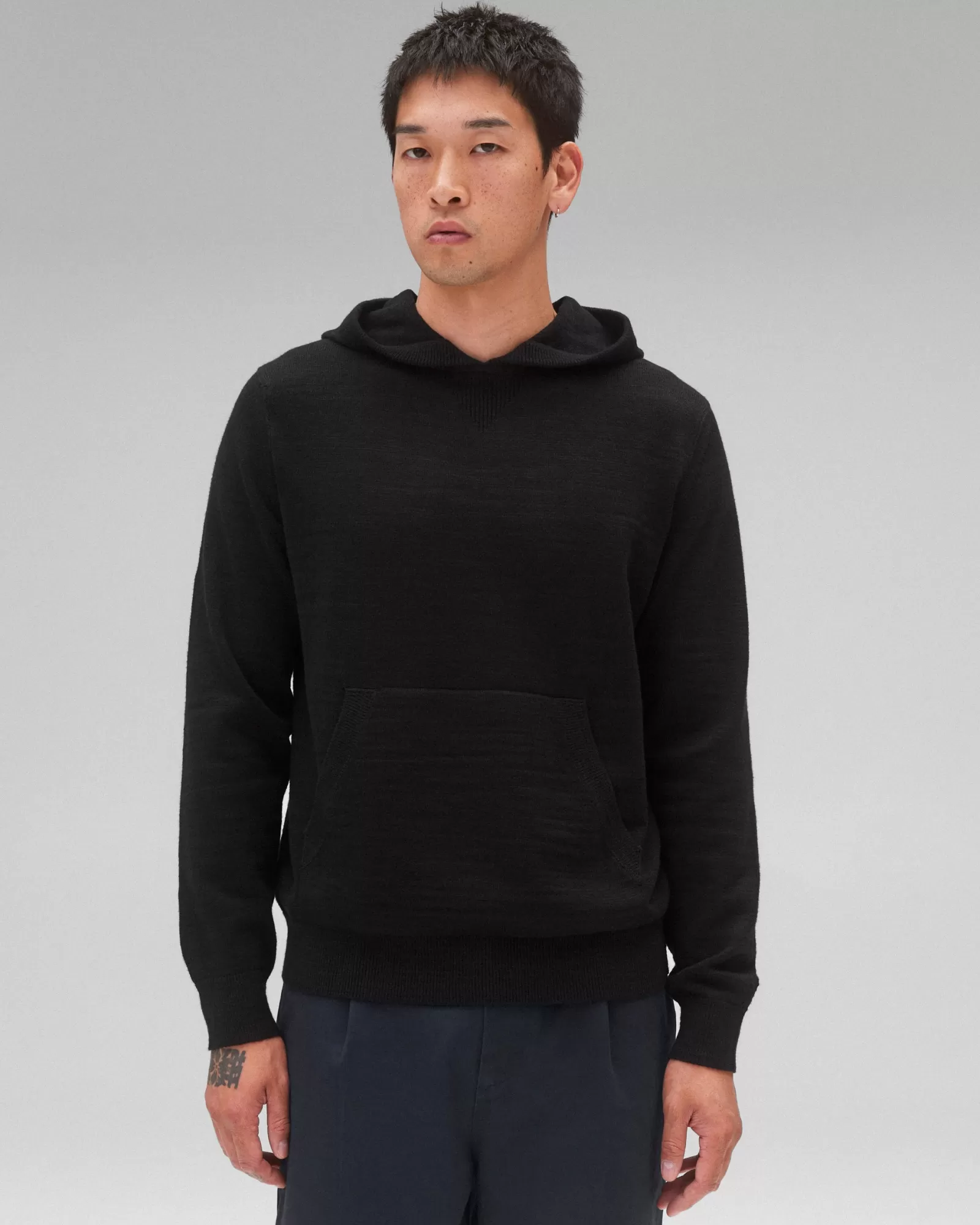 Reigning Champ Cotton Slub Laurel Hoodie