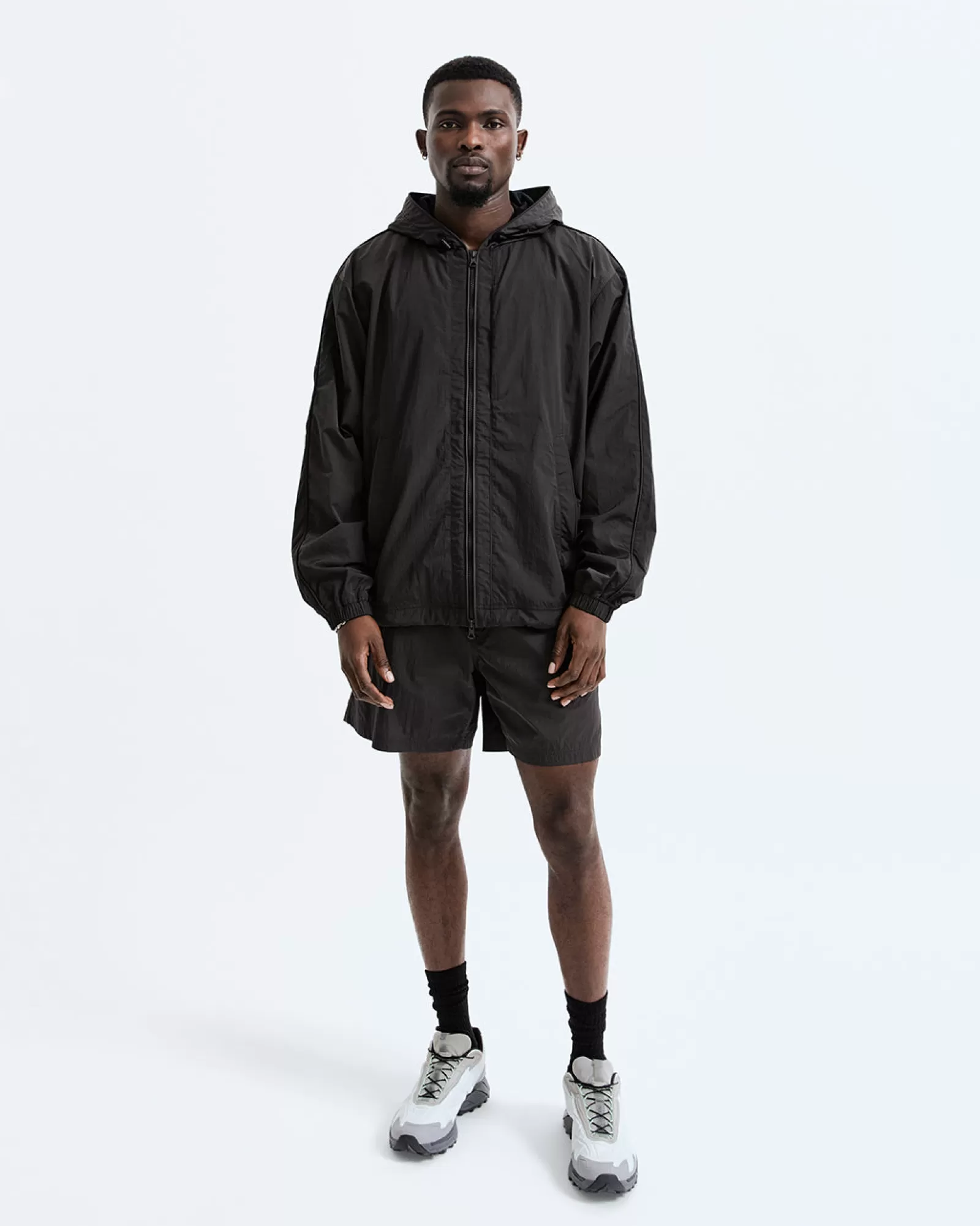 Reigning Champ Crinkle Nylon Match Short 6"