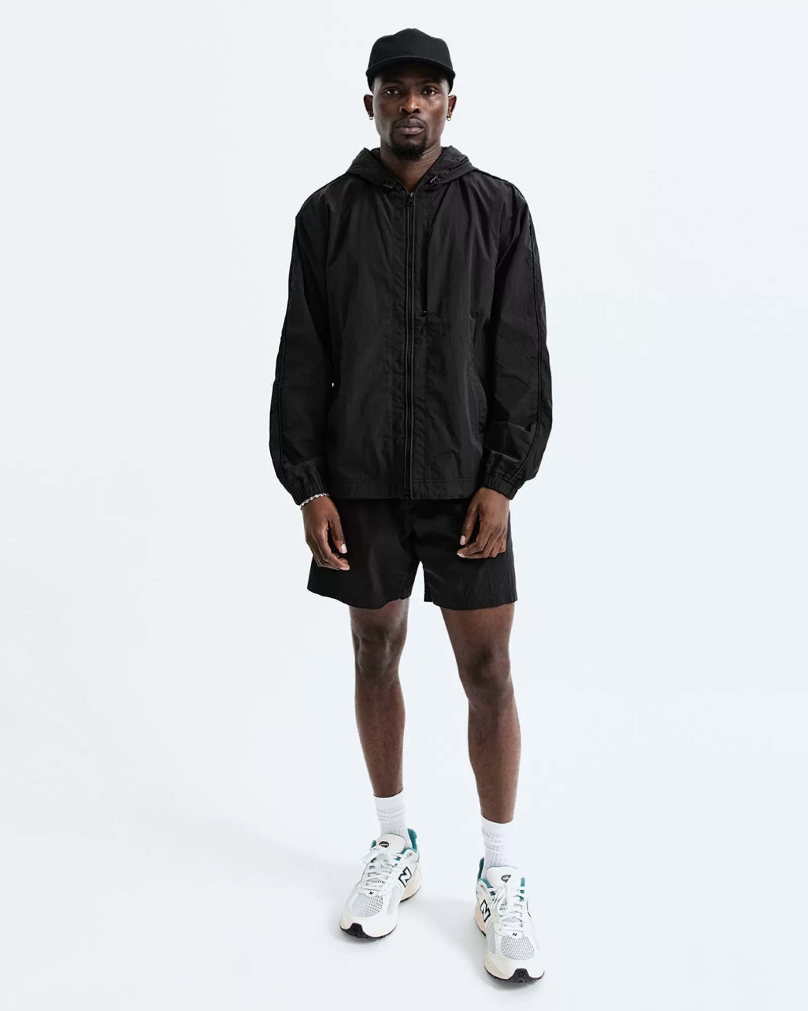 Reigning Champ Crinkle Nylon Match Short 6"