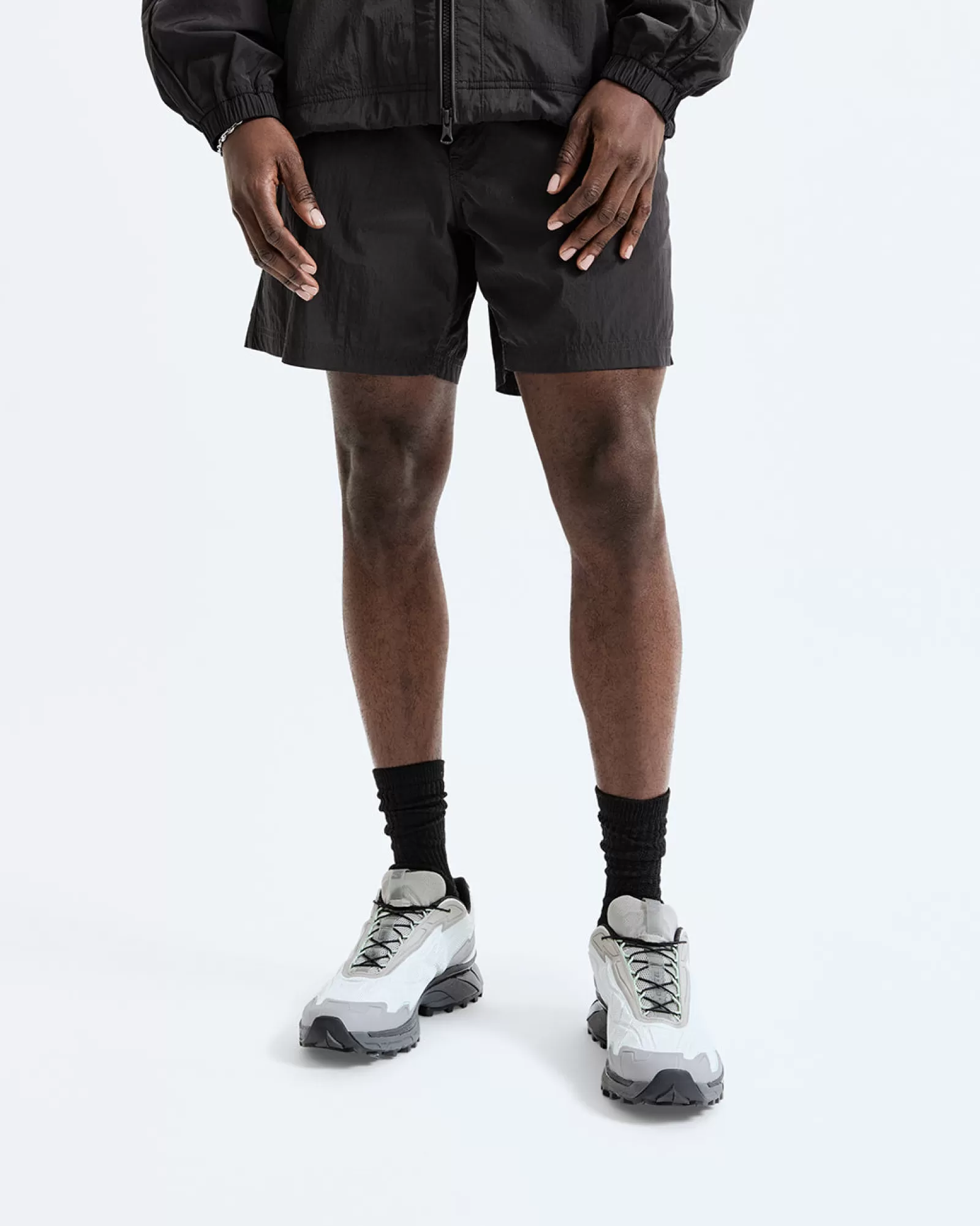 Reigning Champ Crinkle Nylon Match Short 6"