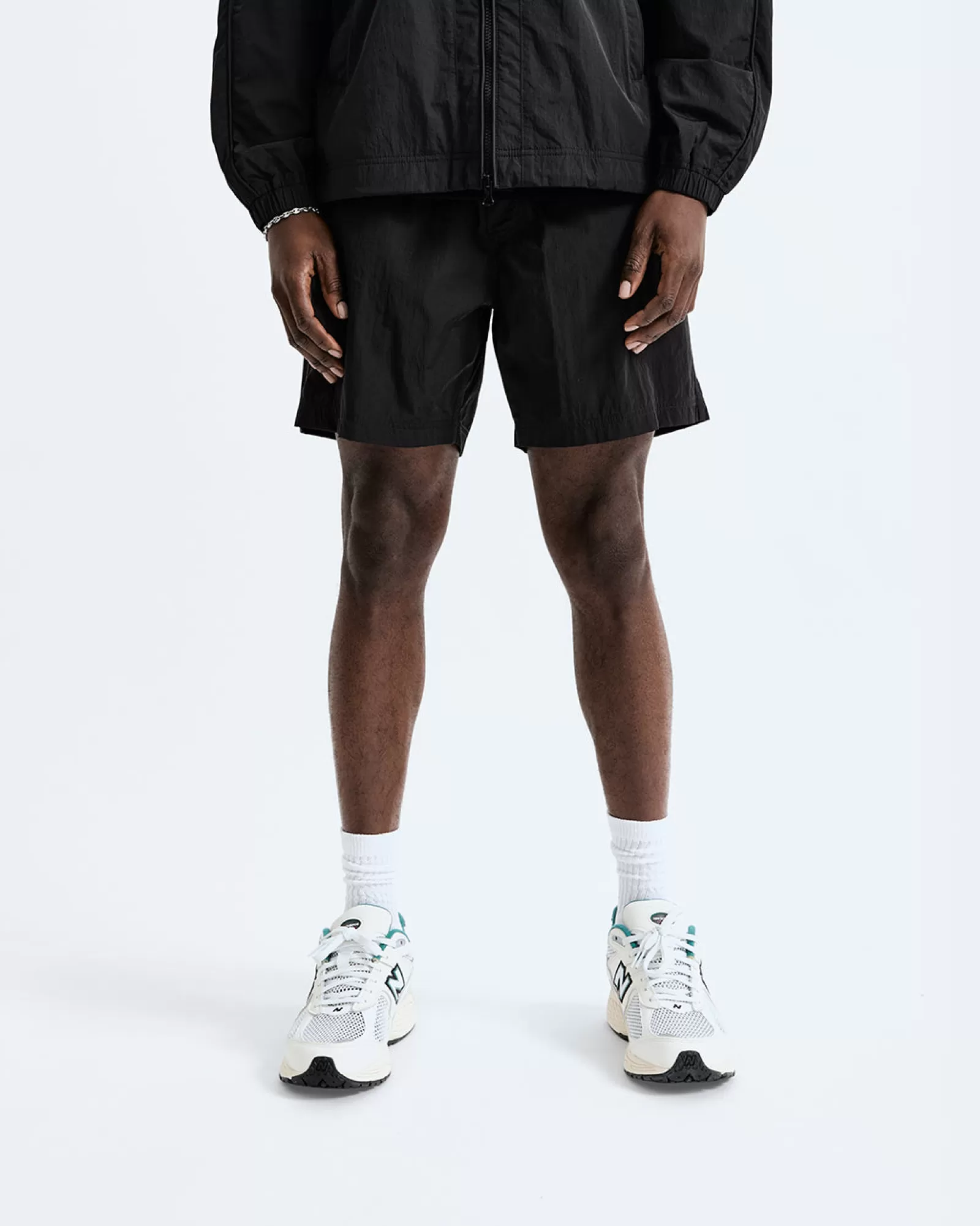 Reigning Champ Crinkle Nylon Match Short 6"