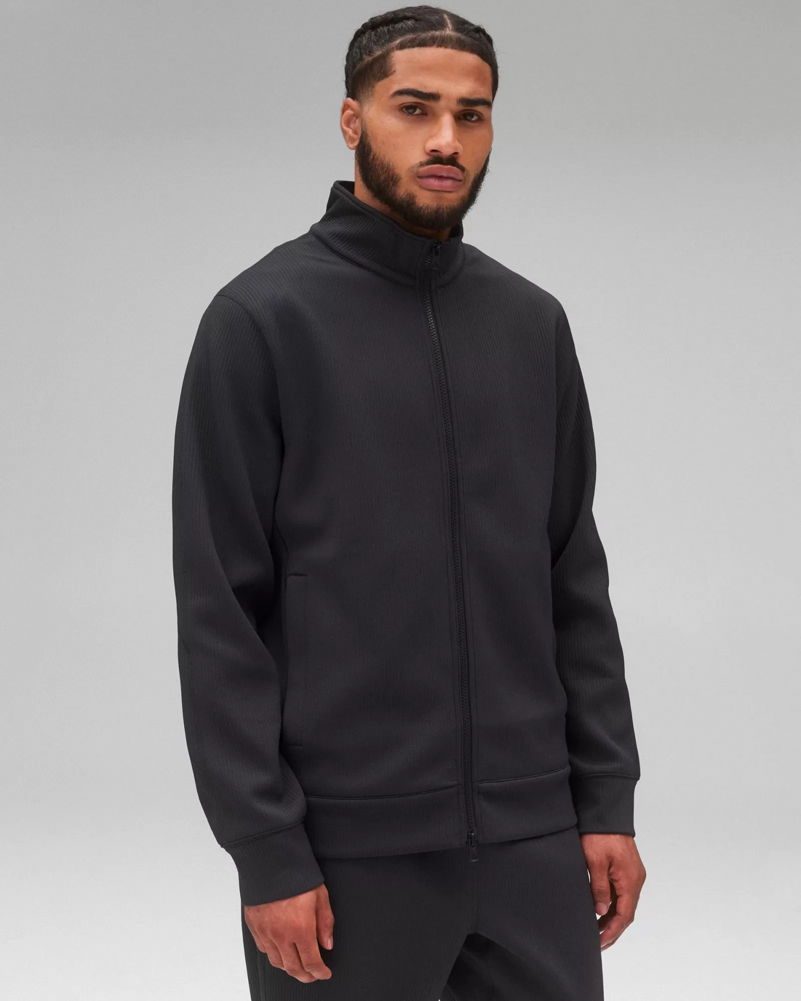 Reigning Champ Double Knit Rally Track Jacket