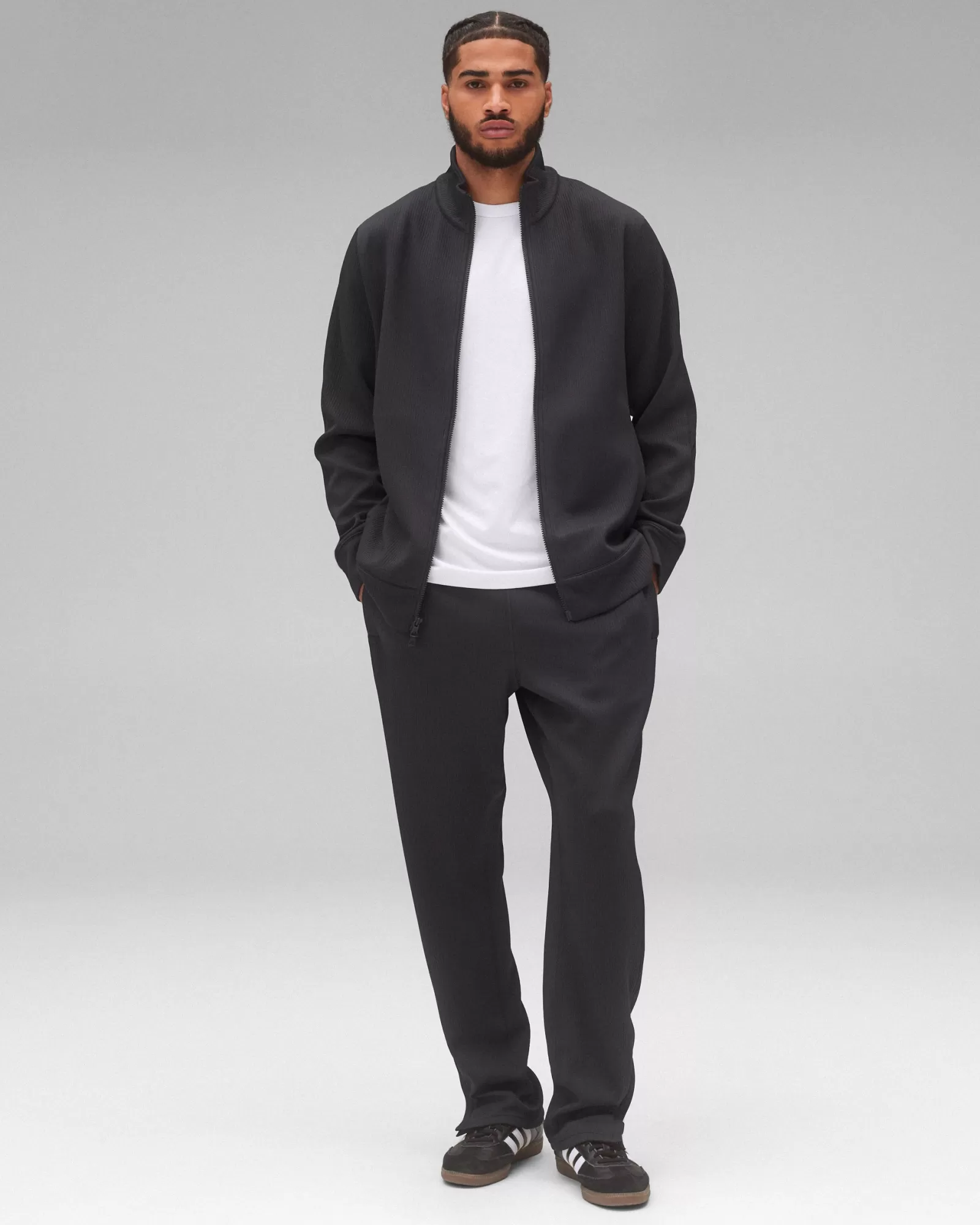 Reigning Champ Double Knit Rally Track Jacket