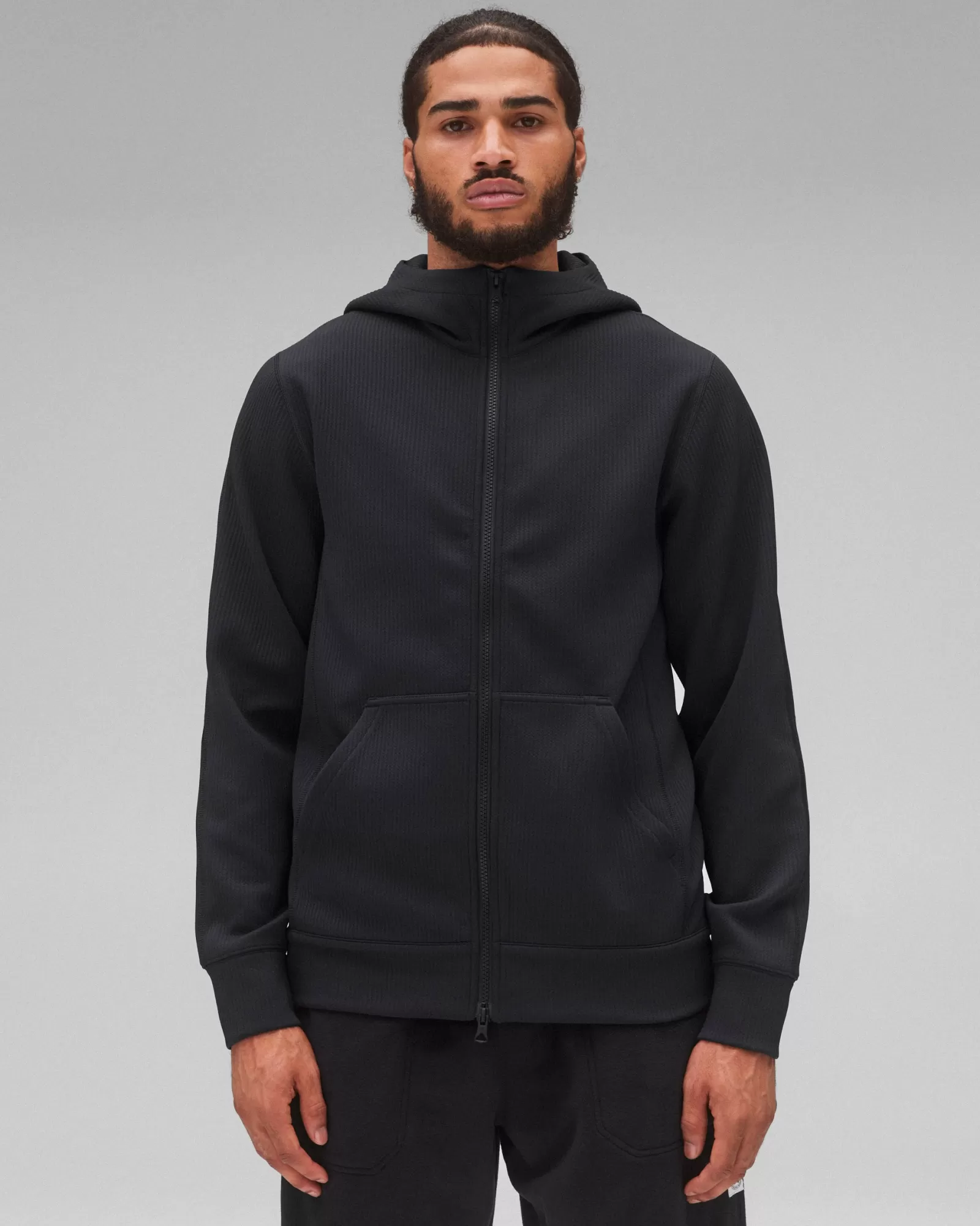 Reigning Champ Double Knit Rally Zip Hoodie