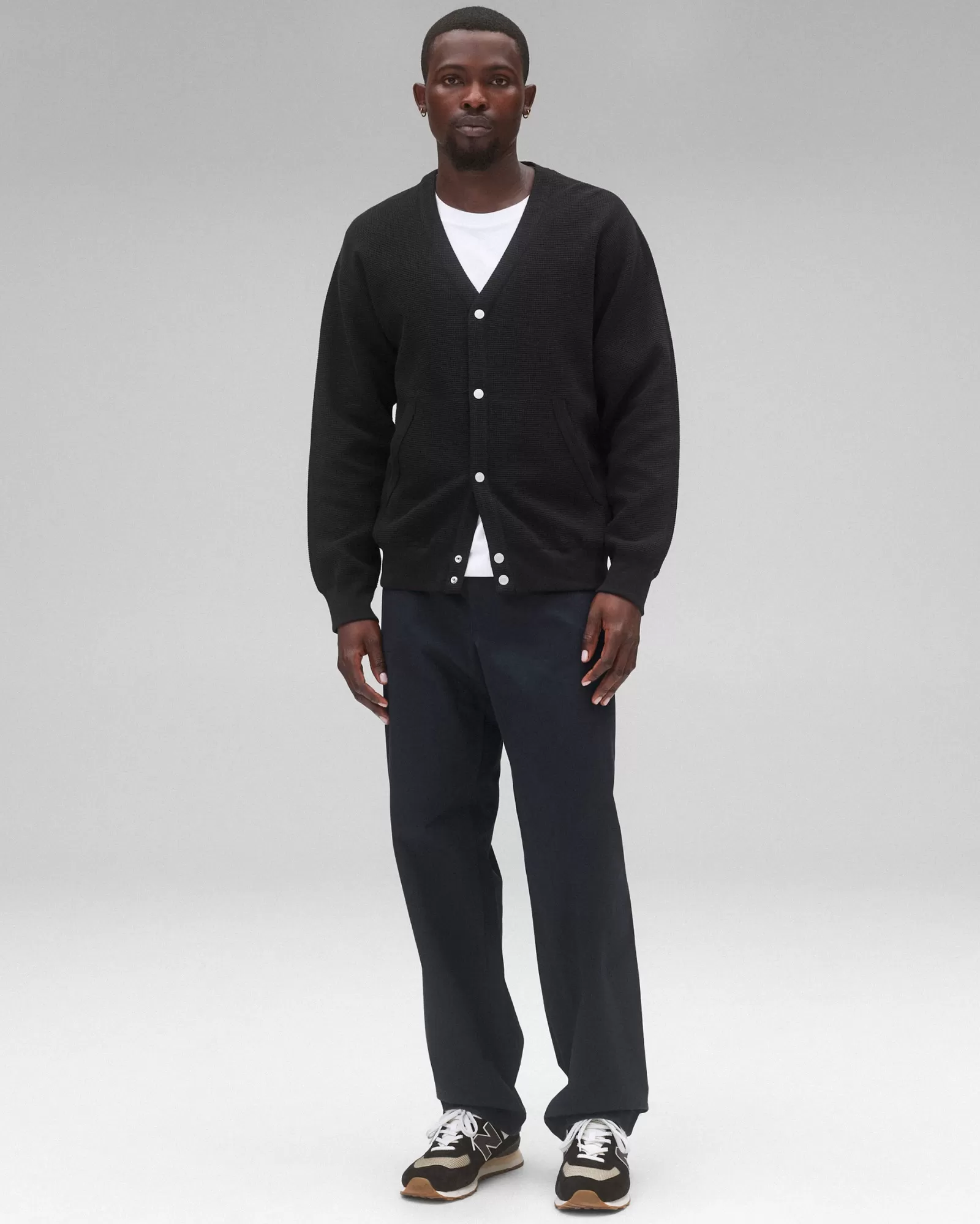 Reigning Champ Flatback Thermal Cardigan