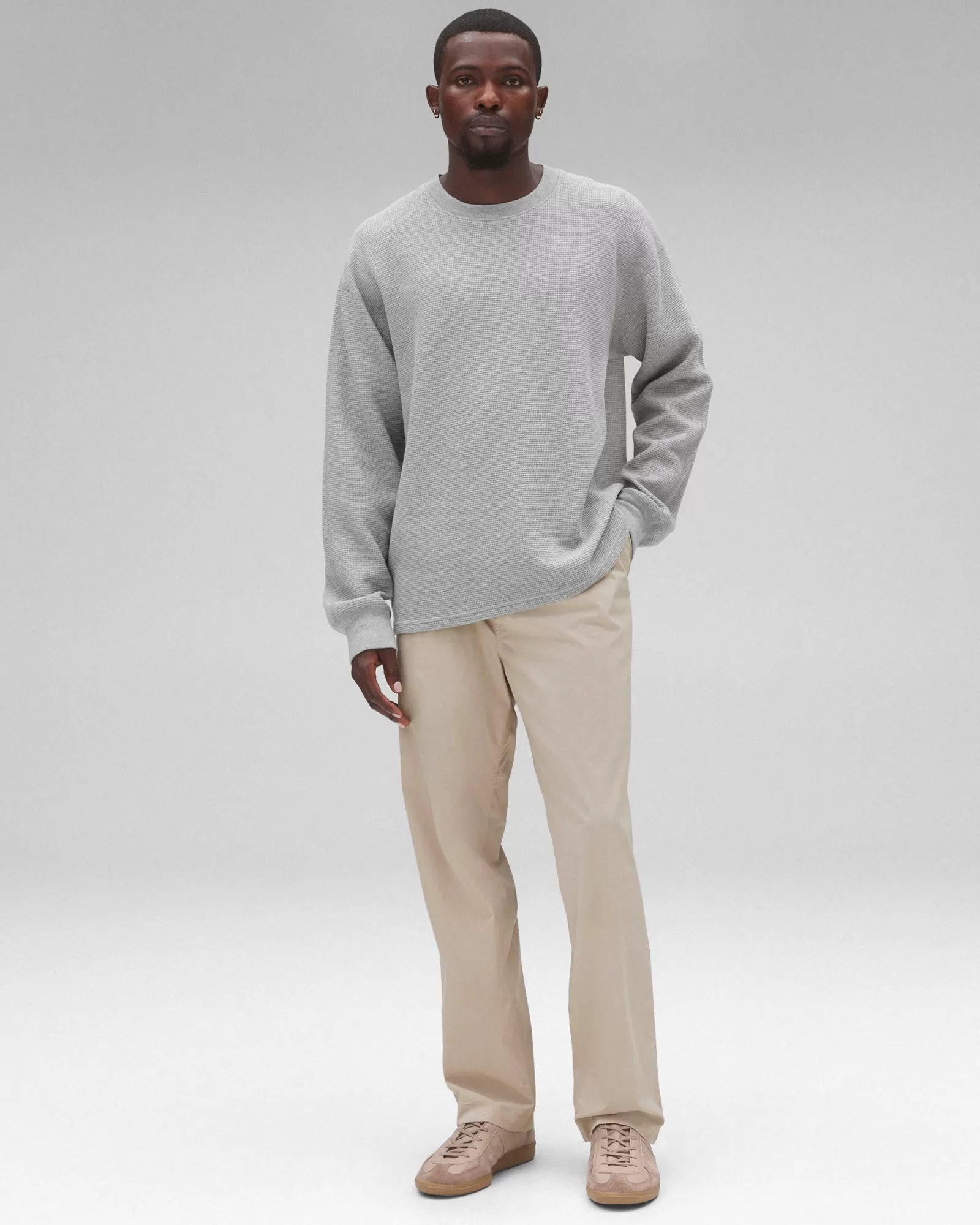 Reigning Champ Flatback Thermal Crewneck