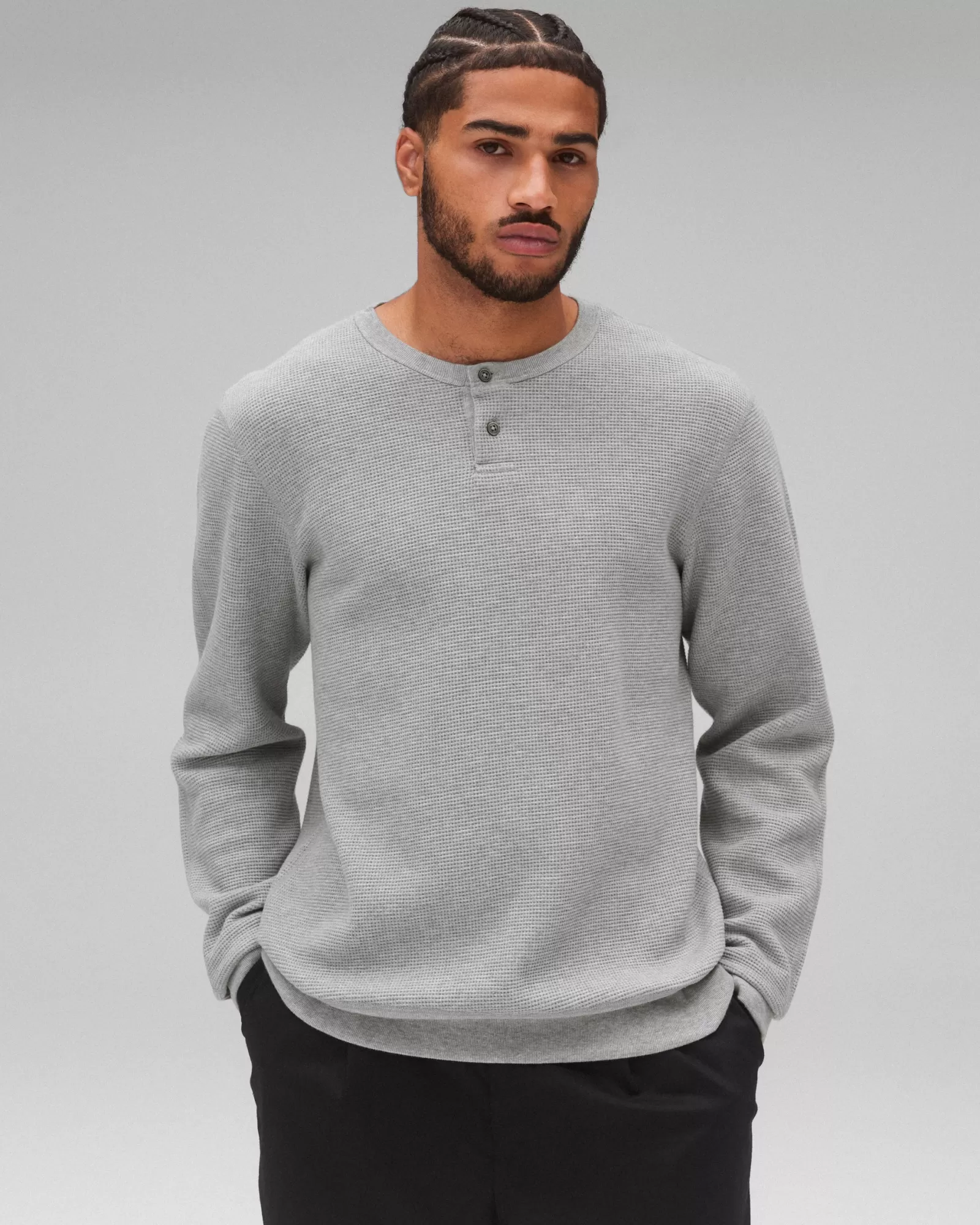 Reigning Champ Flatback Thermal Henley