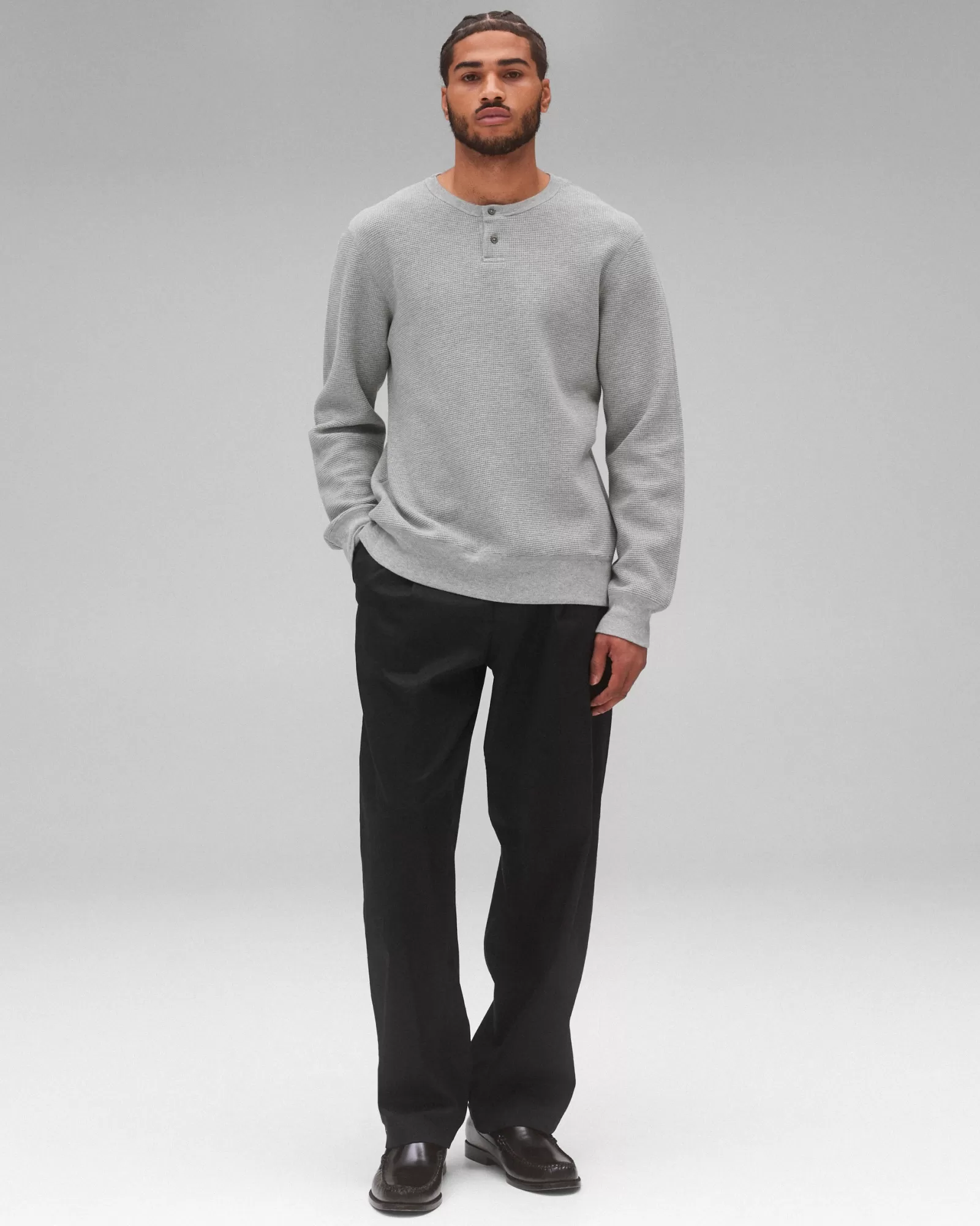 Reigning Champ Flatback Thermal Henley