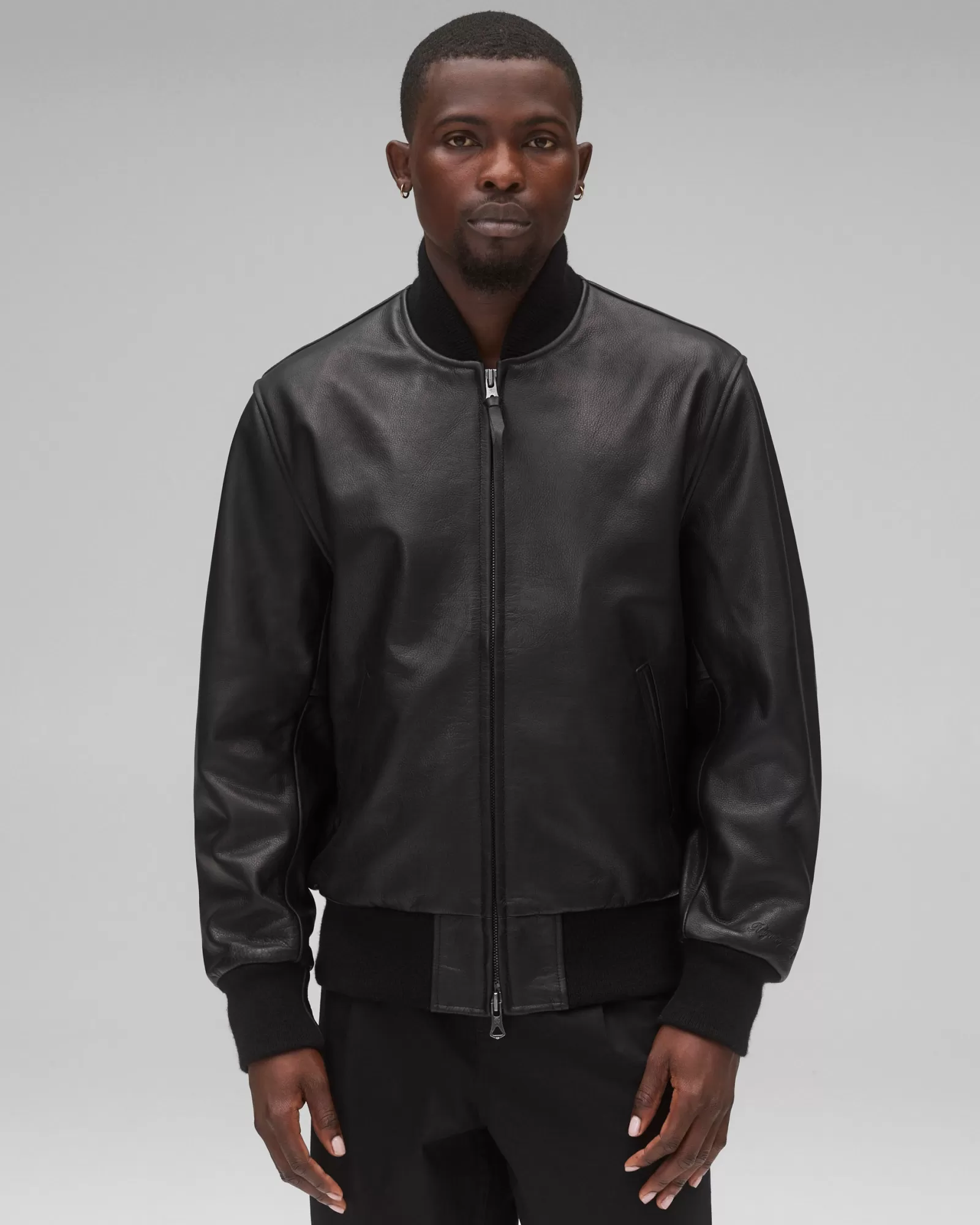 Reigning Champ Golden Bear Leather Jacket