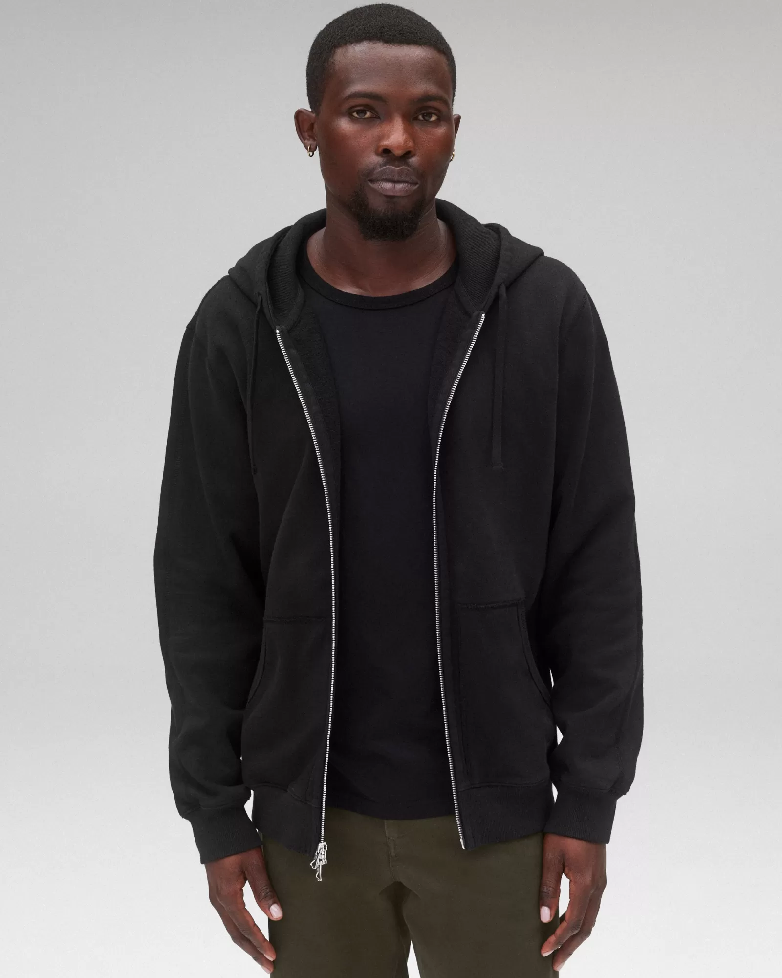 Reigning Champ Heavyweight Fleece Classic Zip Hoodie