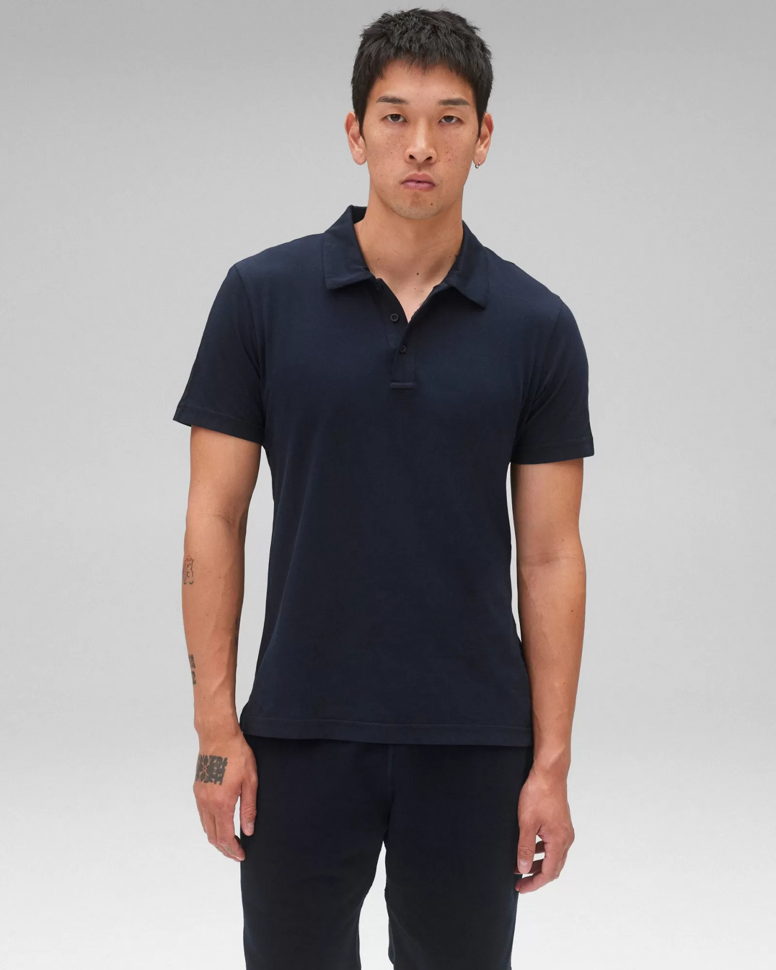 Reigning Champ Lightweight Jersey Polo