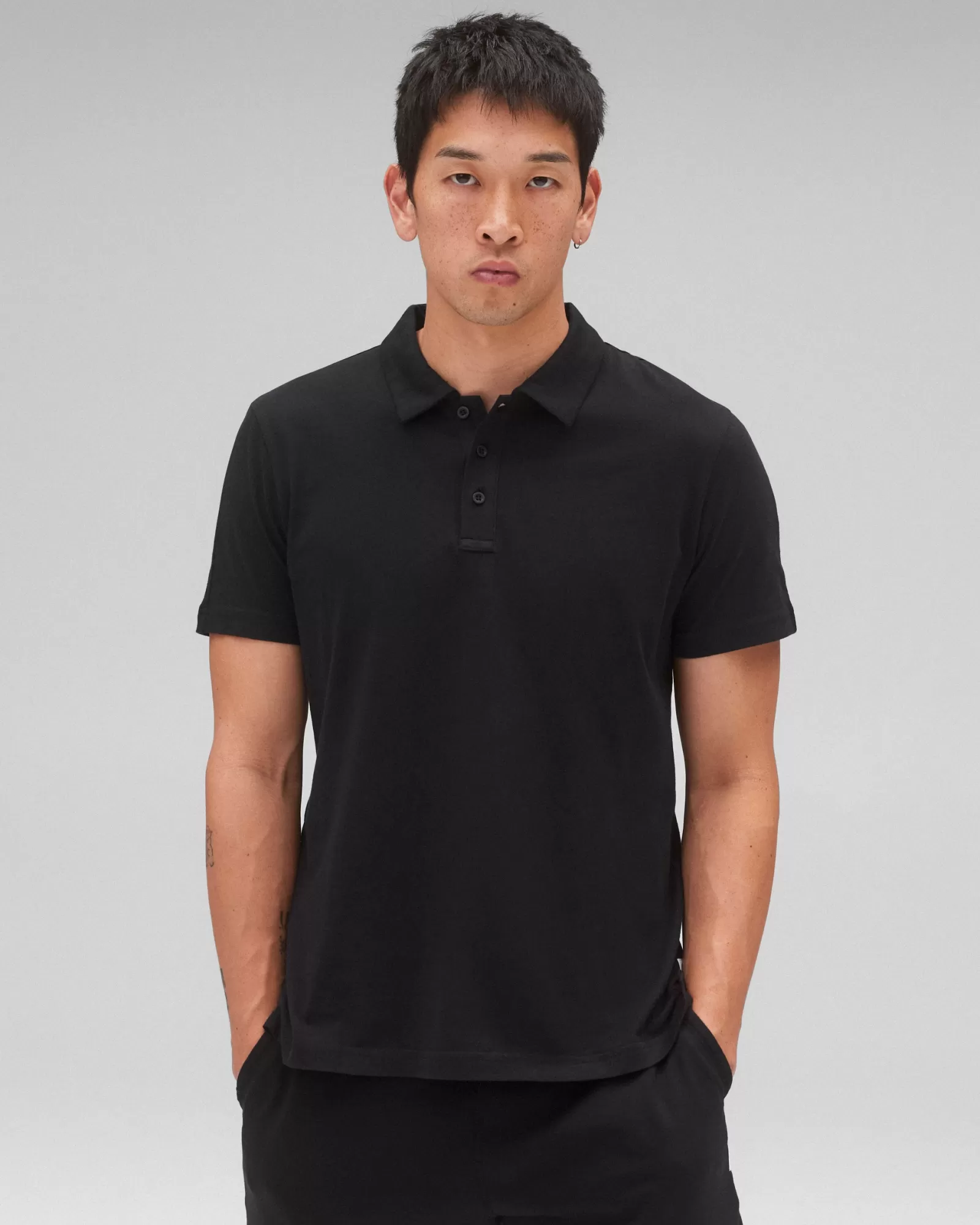 Reigning Champ Lightweight Jersey Polo