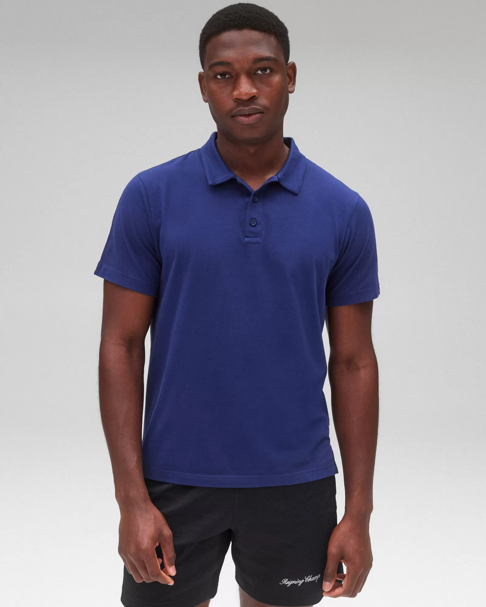 Reigning Champ Lightweight Jersey Polo