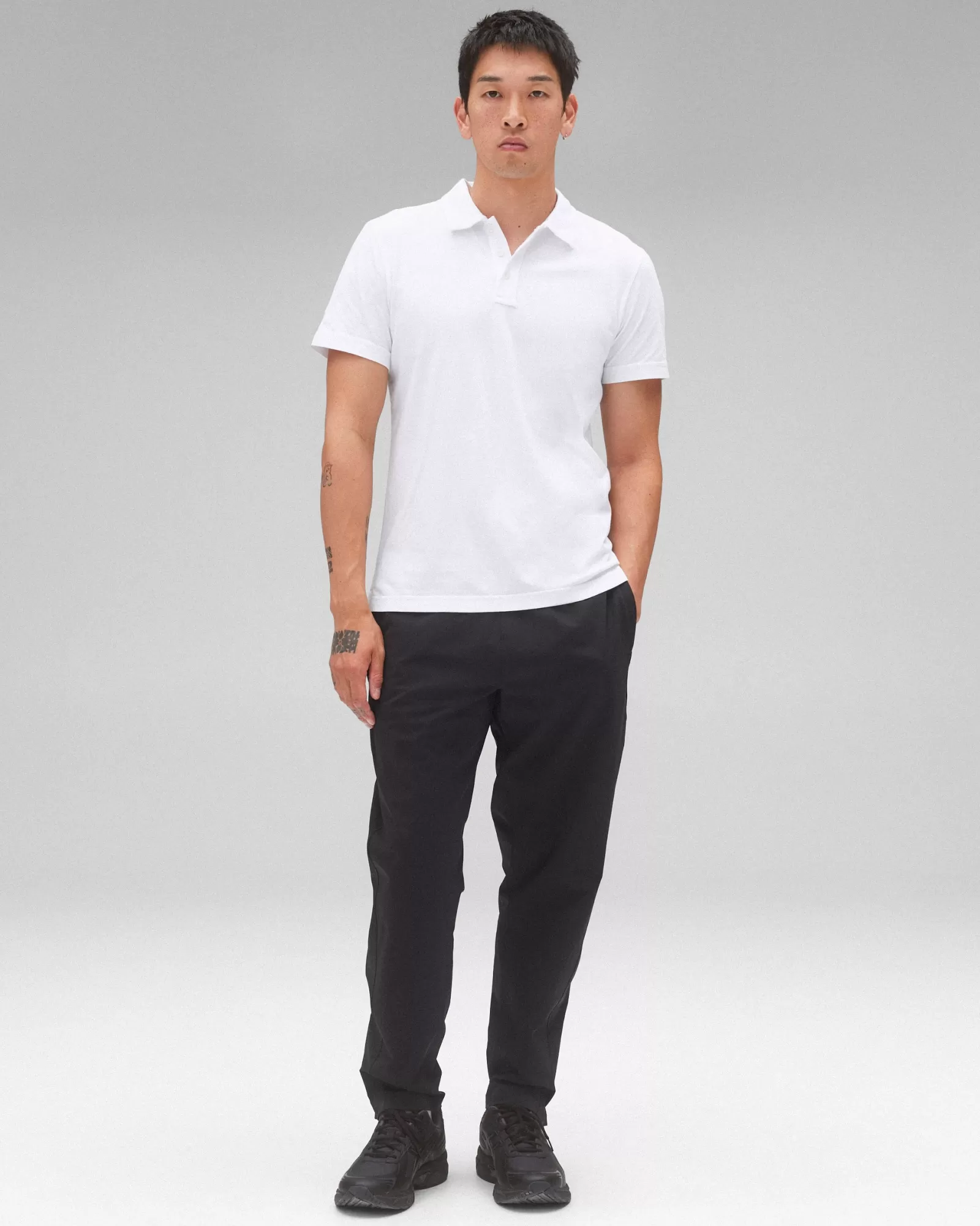 Reigning Champ Lightweight Jersey Polo