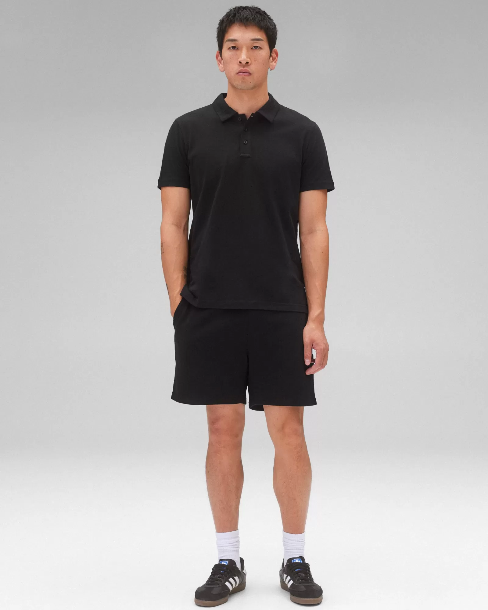 Reigning Champ Lightweight Jersey Polo