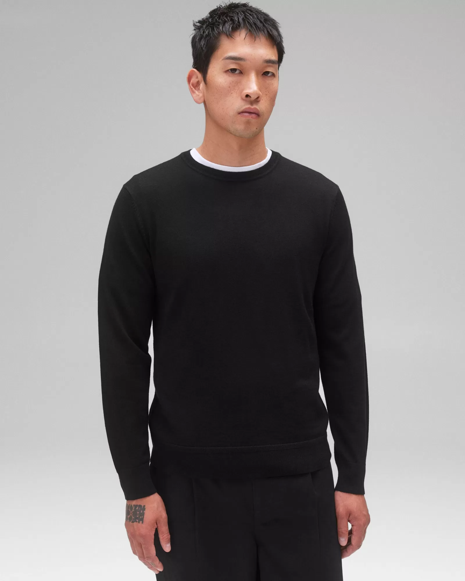 Reigning Champ Lightweight Merino Harry Crewneck