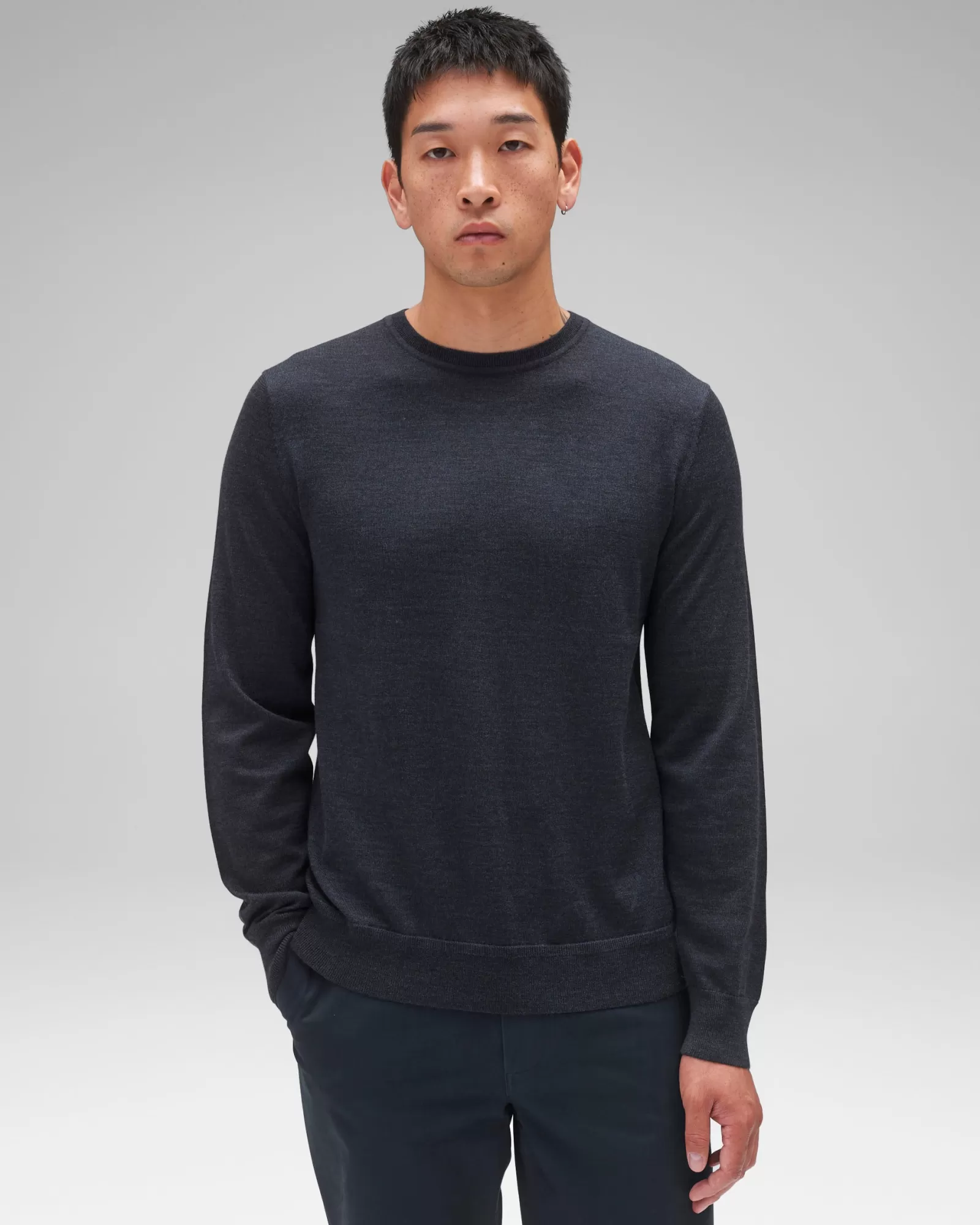 Reigning Champ Lightweight Merino Harry Crewneck