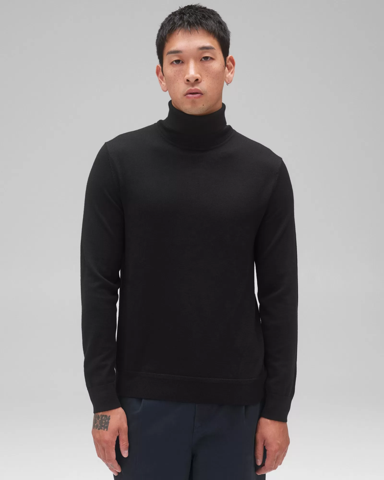 Reigning Champ Lightweight Merino Harry Roll Neck