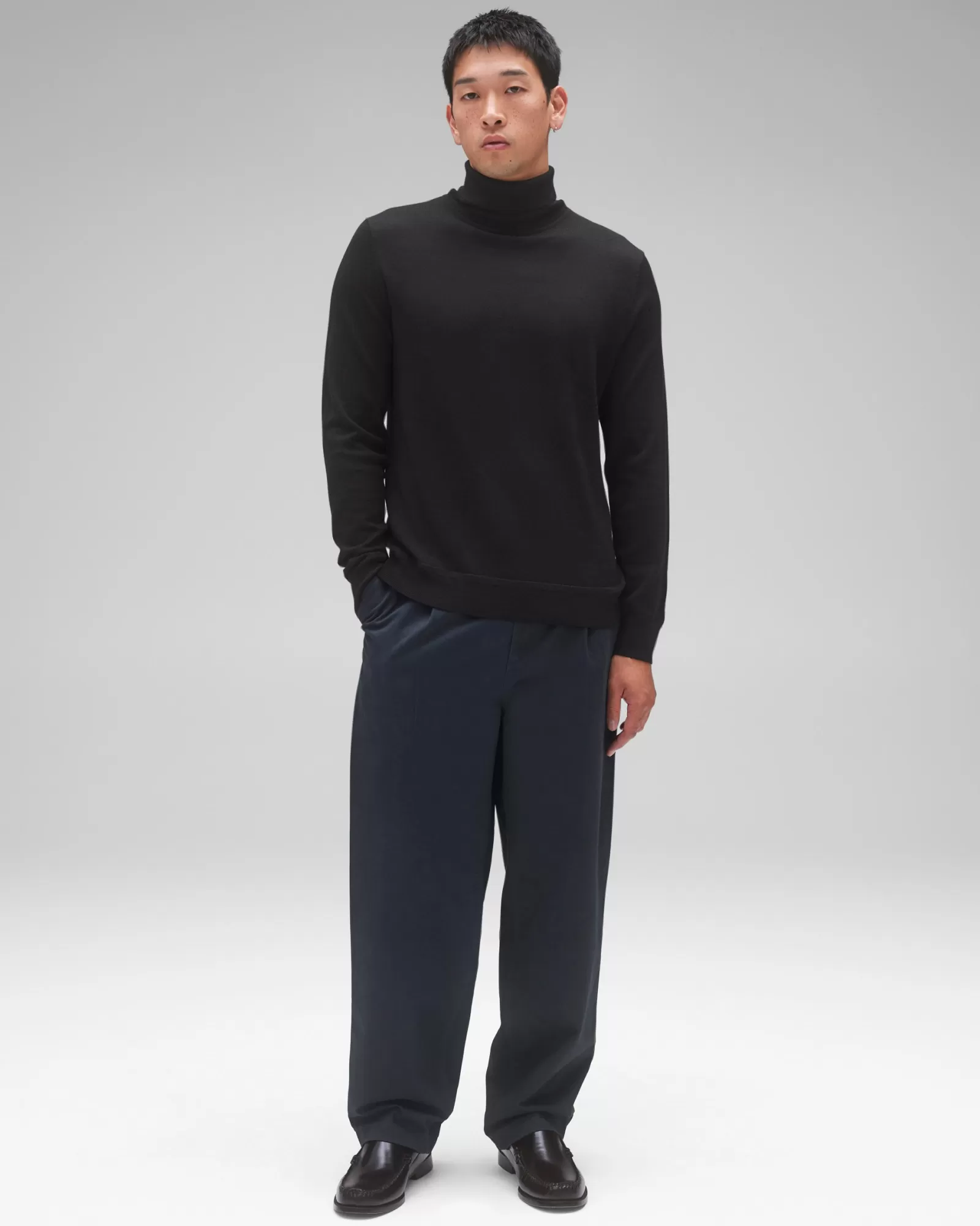 Reigning Champ Lightweight Merino Harry Roll Neck