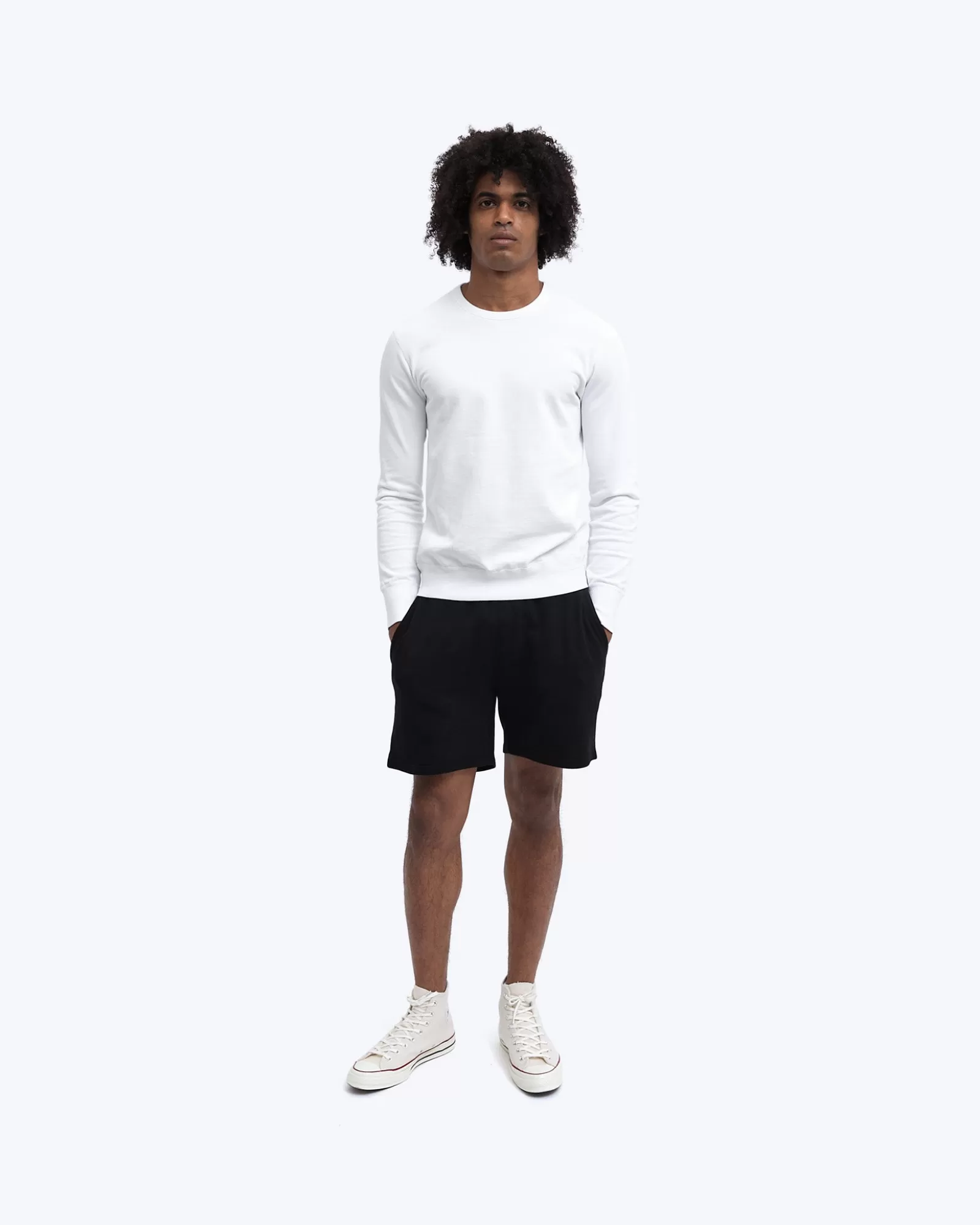 Reigning Champ Lightweight Terry Slim Crewneck