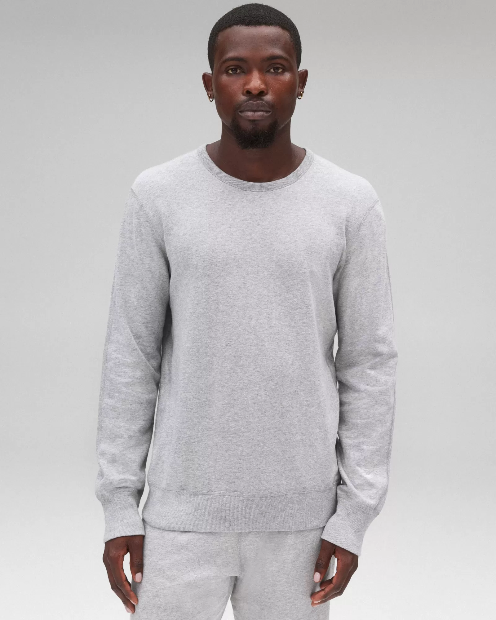 Reigning Champ Lightweight Terry Slim Crewneck