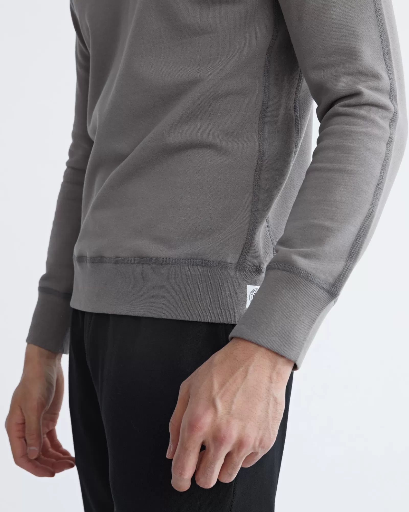 Reigning Champ Lightweight Terry Slim Crewneck