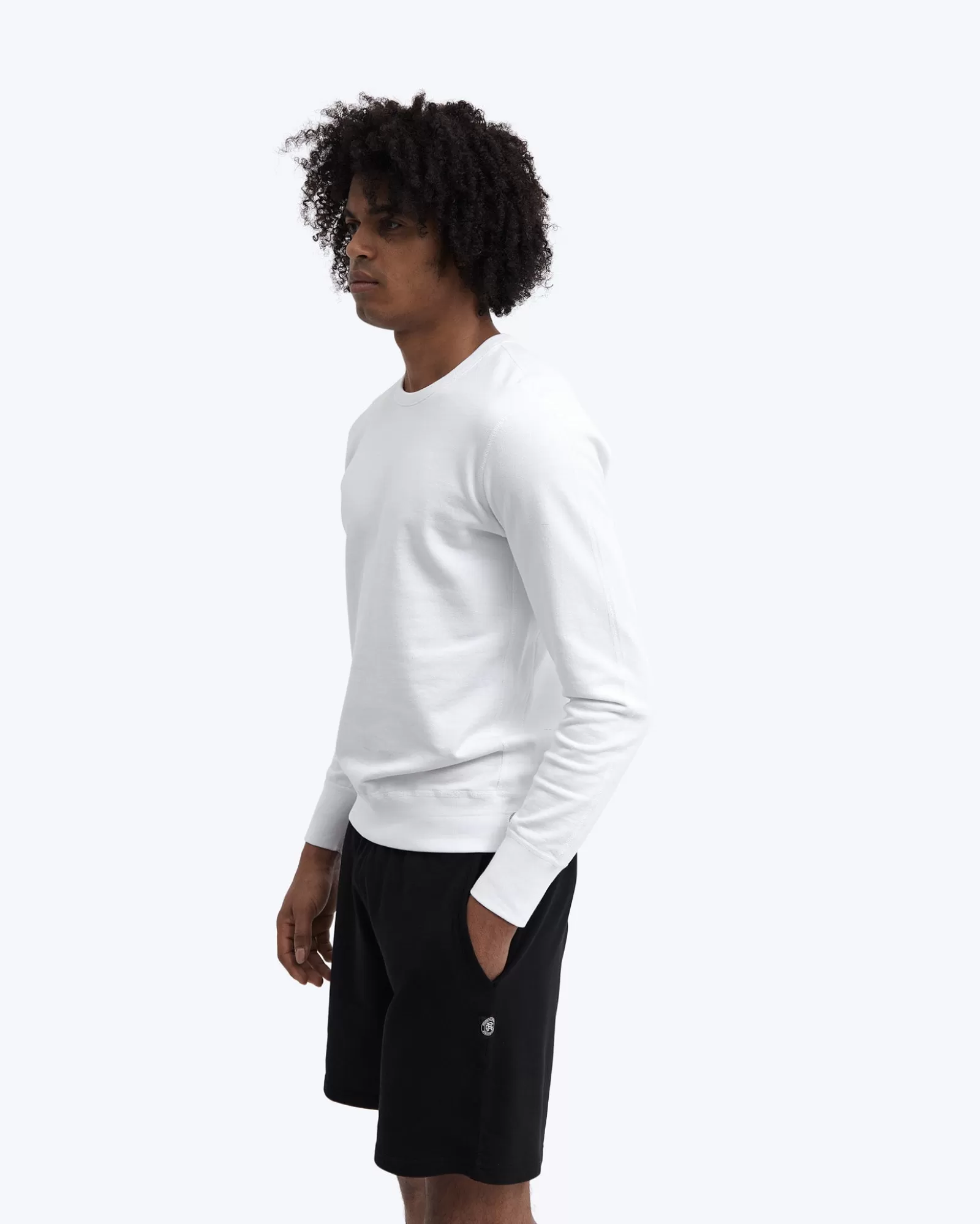 Reigning Champ Lightweight Terry Slim Crewneck