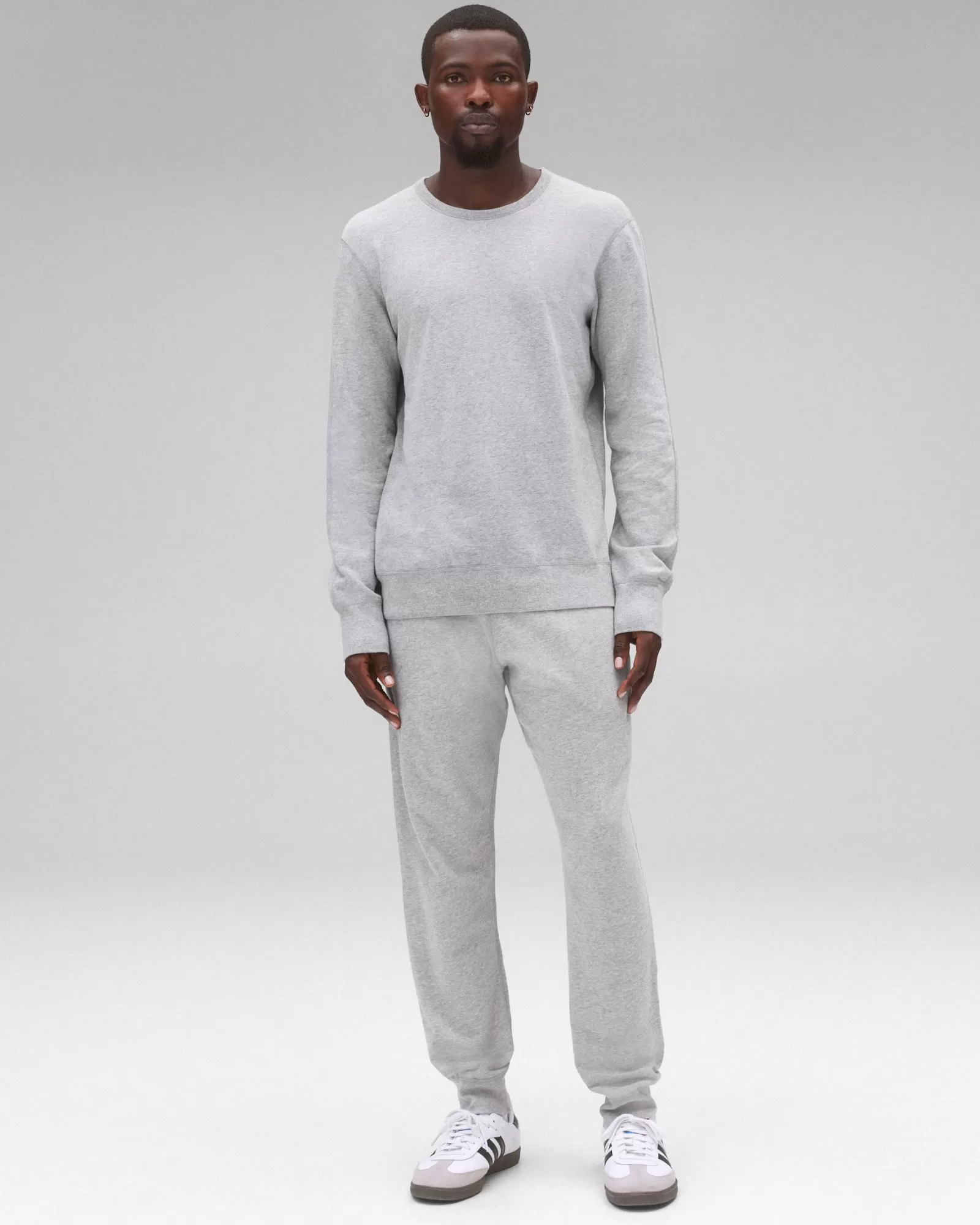 Reigning Champ Lightweight Terry Slim Crewneck