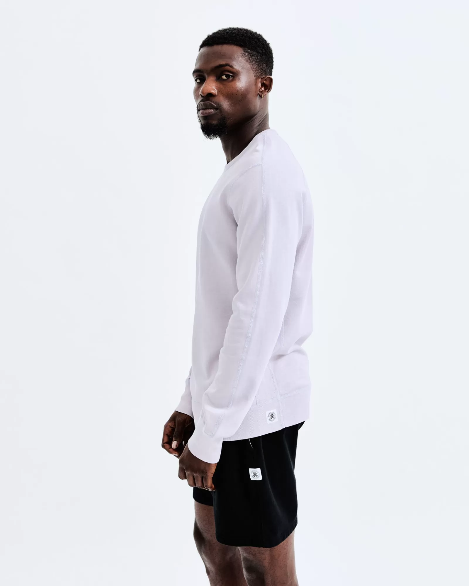 Reigning Champ Lightweight Terry Slim Crewneck