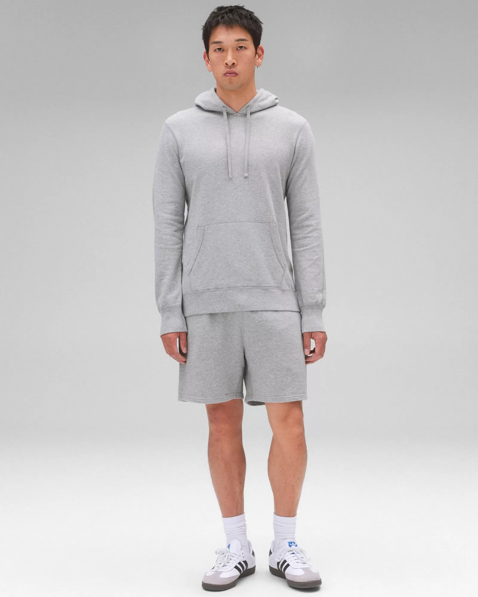 Reigning Champ Lightweight Terry Slim Pullover Hoodie