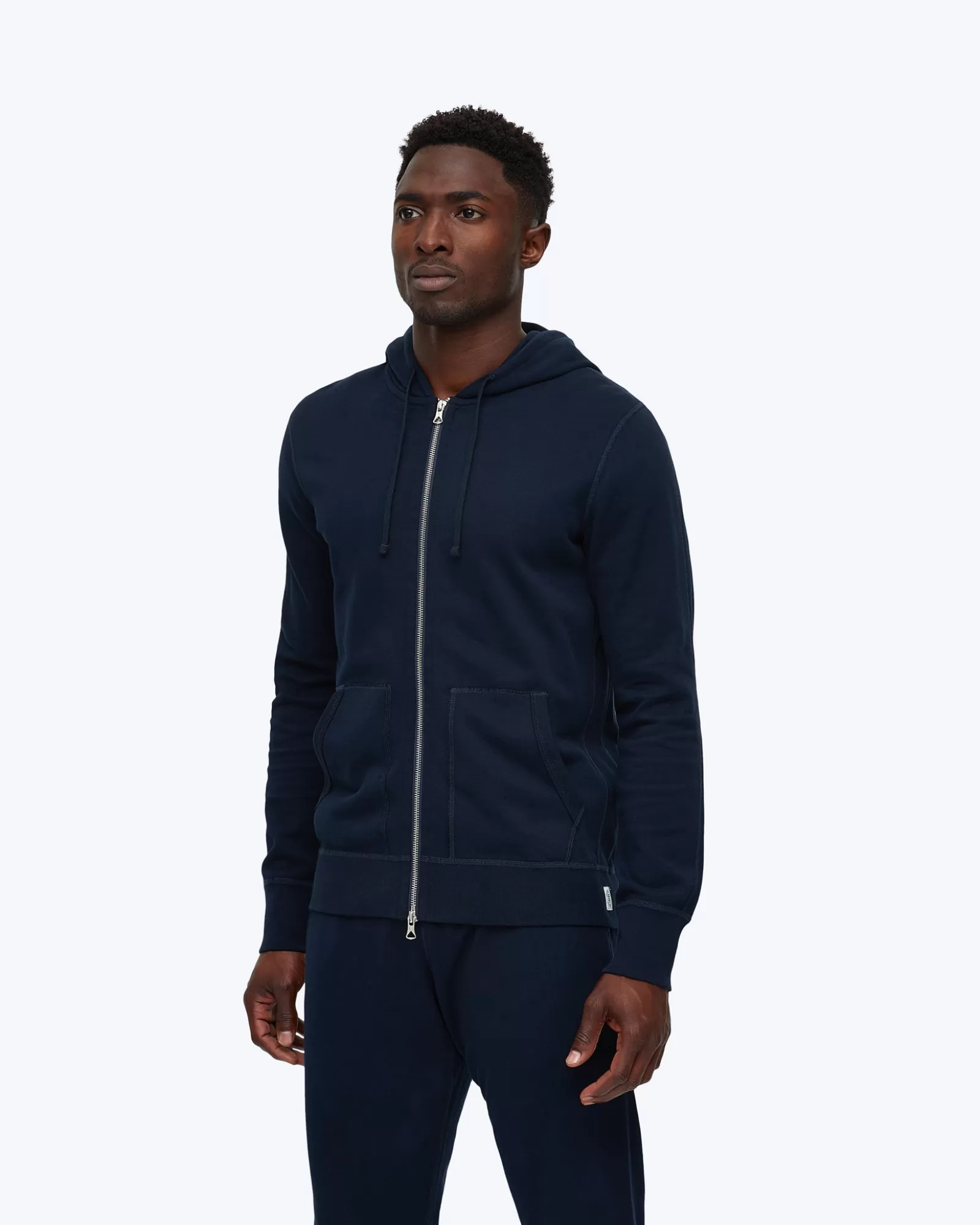 Reigning Champ Lightweight Terry Slim Zip Hoodie