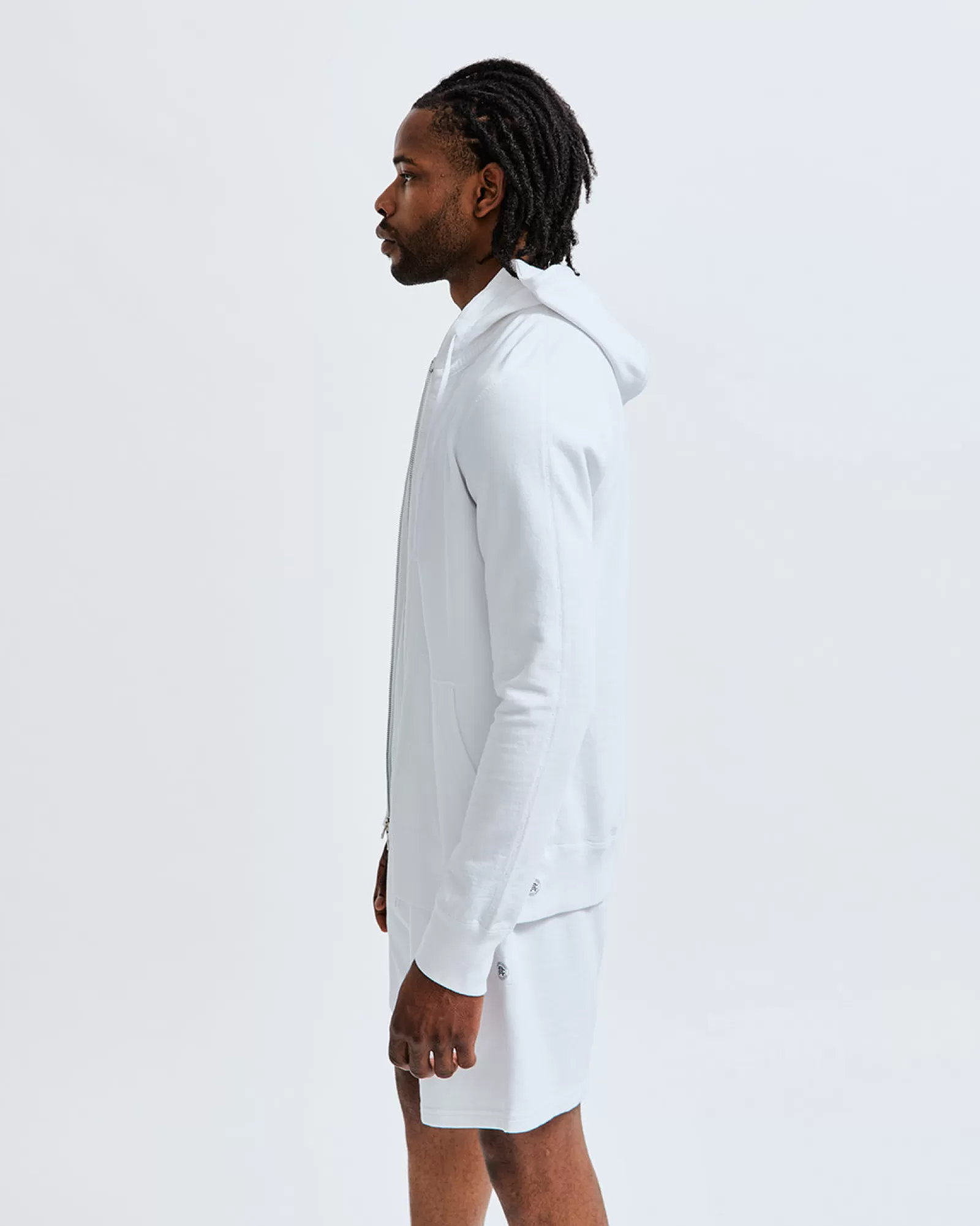 Reigning Champ Lightweight Terry Slim Zip Hoodie